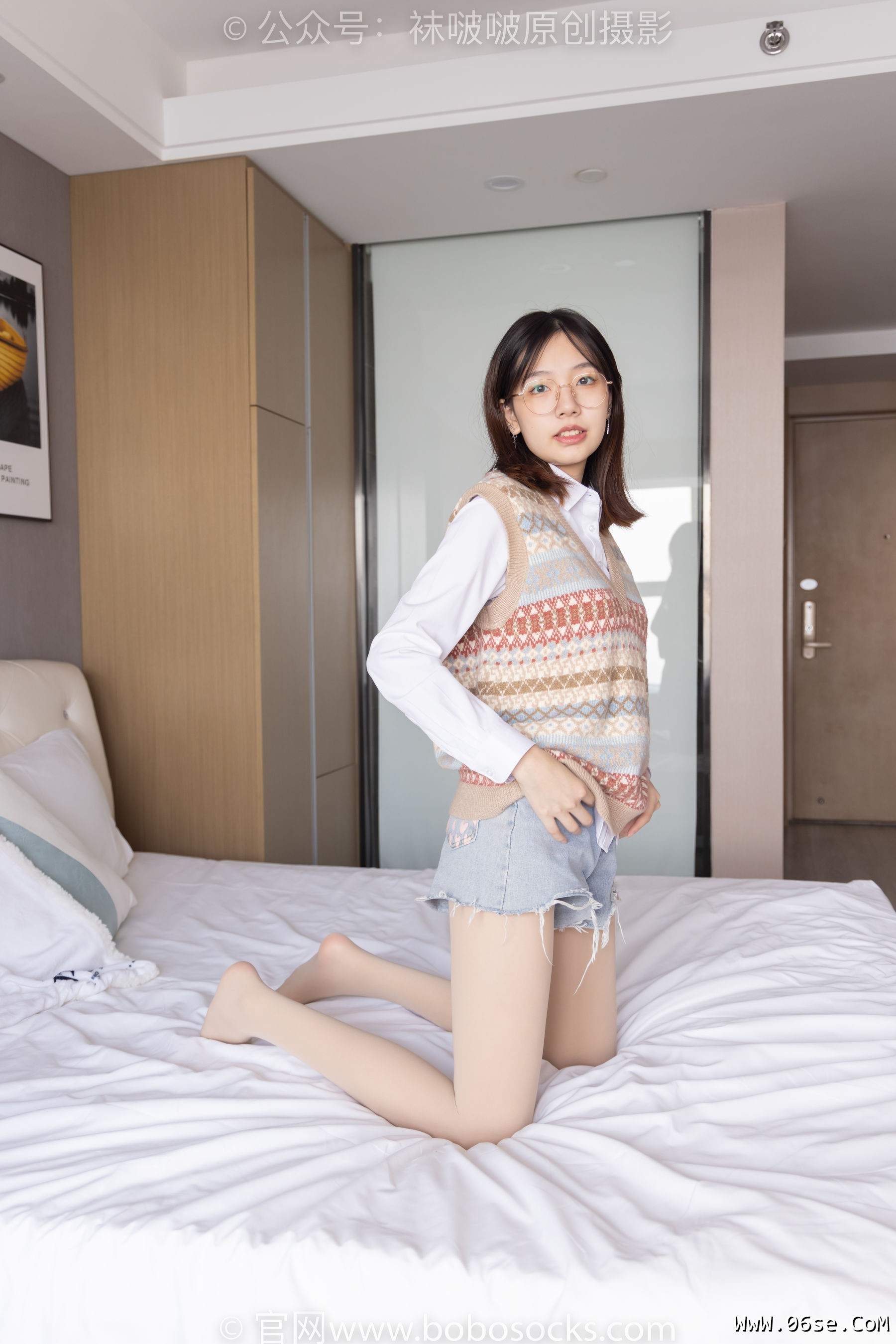 图片[34]-BoBoSocks袜啵啵 No.169 小甜豆-黑皮鞋、厚黑丝、厚肉丝[145P]-六色网