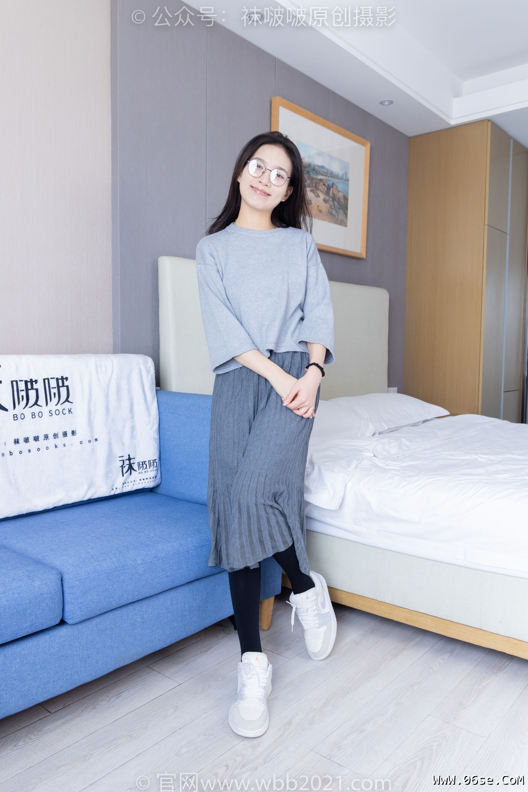 图片[131]-BoBoSocks袜啵啵 No.358 芝士 -平底鞋、板鞋、肉丝、厚黑丝[150P]-六色网