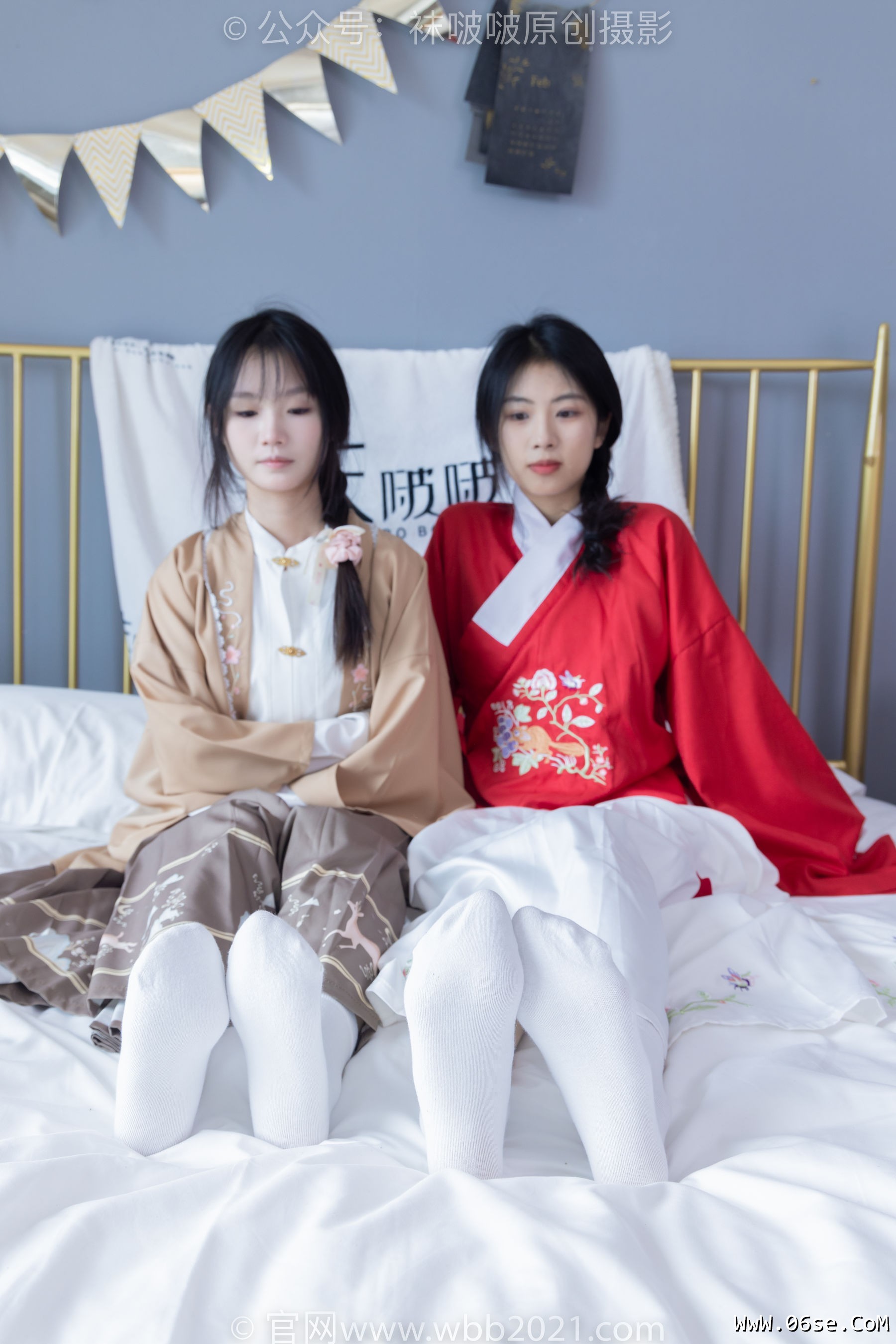 图片[119]-BoBoSocks袜啵啵 No.400 奶油&甜甜圈 -两双高跟鞋、白棉袜、肉丝[158P]-六色网