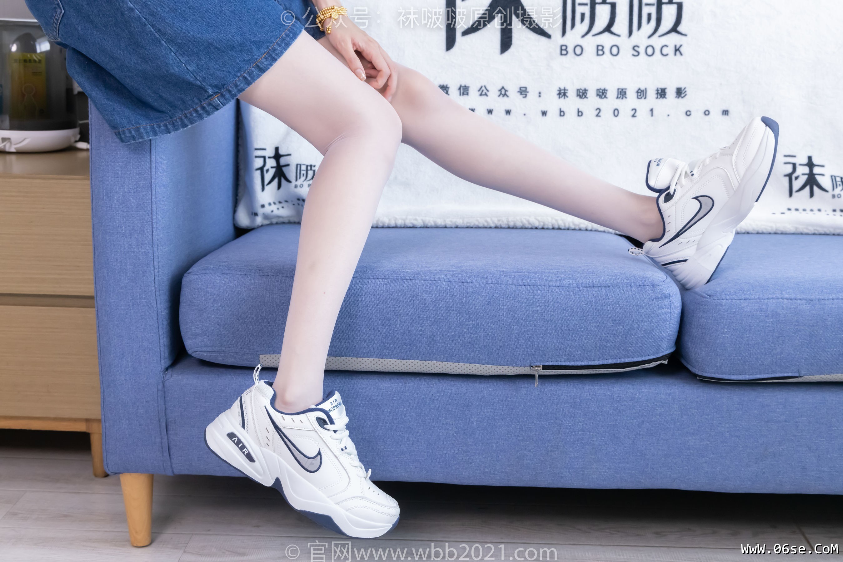 图片[129]-BoBoSocks袜啵啵 No.435 稚予 -板鞋、运动鞋、白丝、肉丝[150P]-六色网