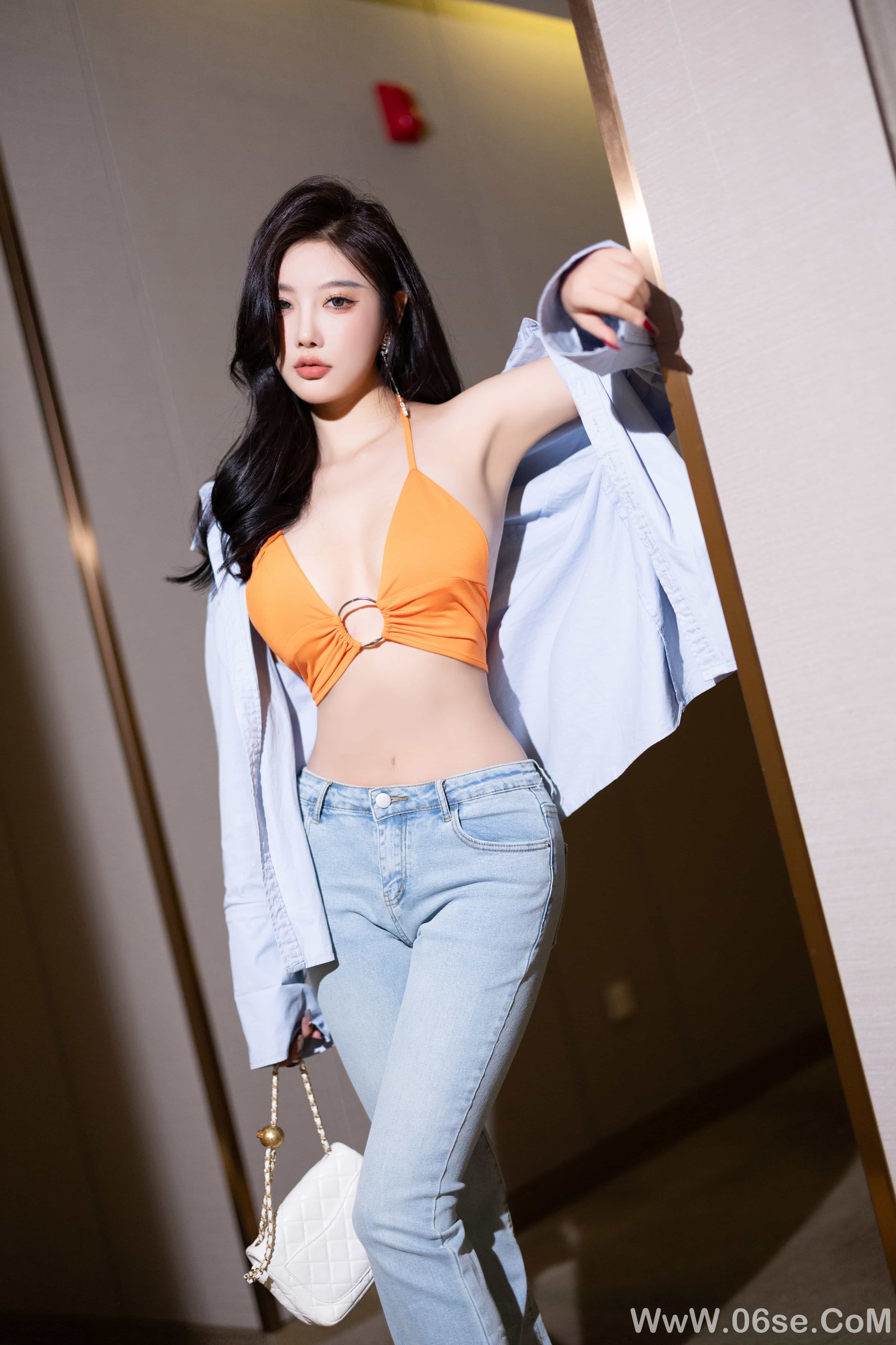 图片[13]-杨晨晨Yome – 蓝色牛仔裤[101P]-六色网