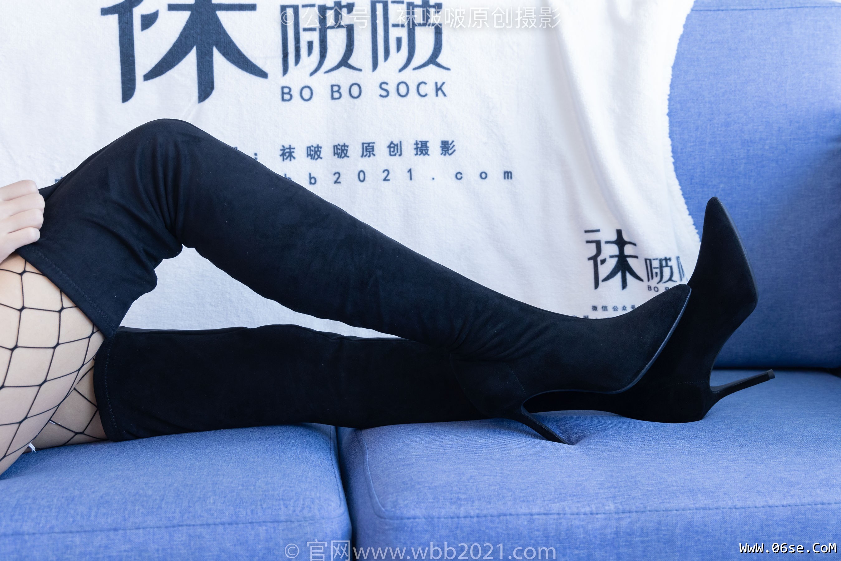 图片[138]-BoBoSocks袜啵啵 No.383 奶油 -长靴、高跟长靴、黑丝、网袜、裸足[150P]-六色网