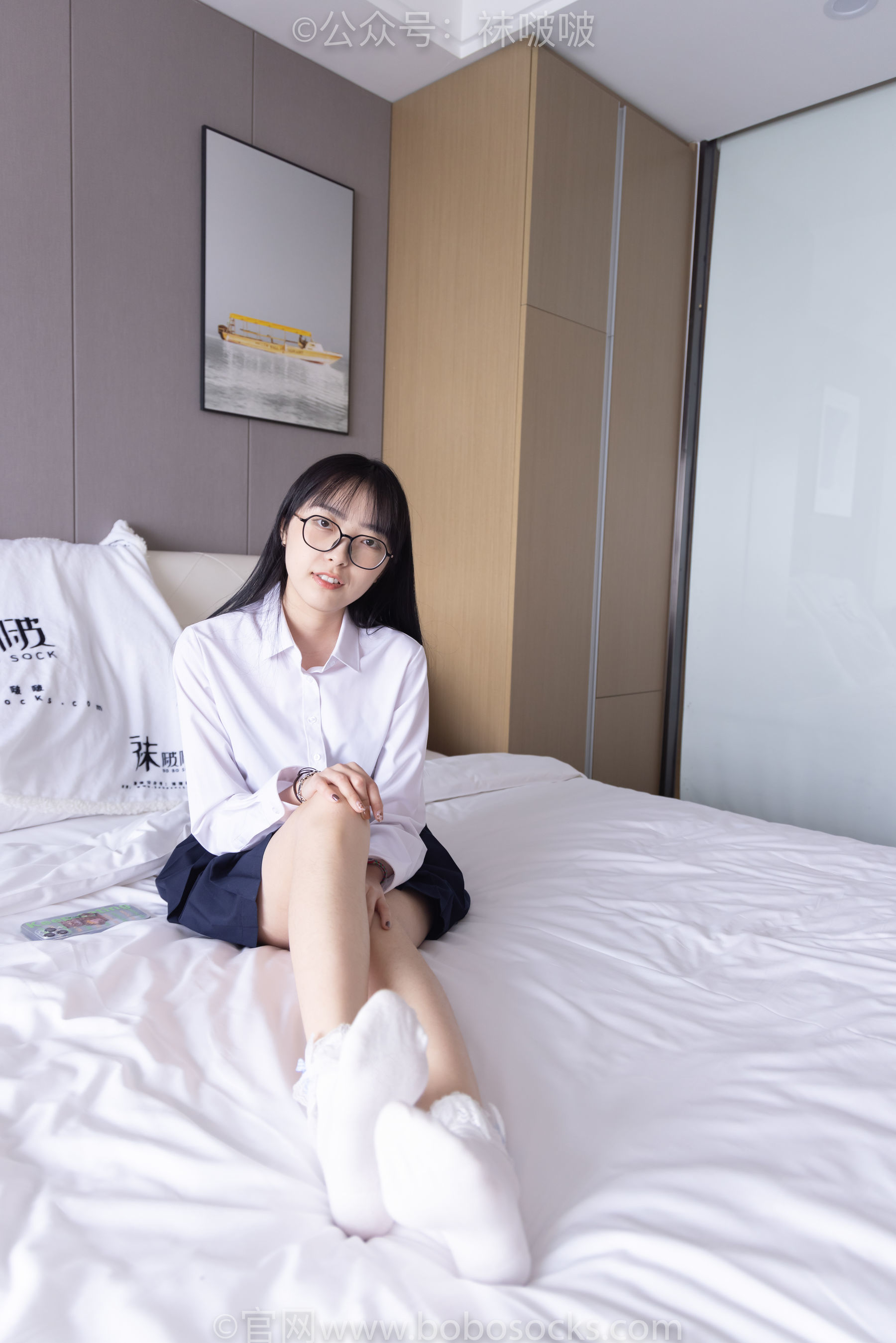 图片[74]-BoBoSocks袜啵啵 No.070 稚予-皮鞋、拖鞋、过膝袜、白棉袜[148P]-六色网