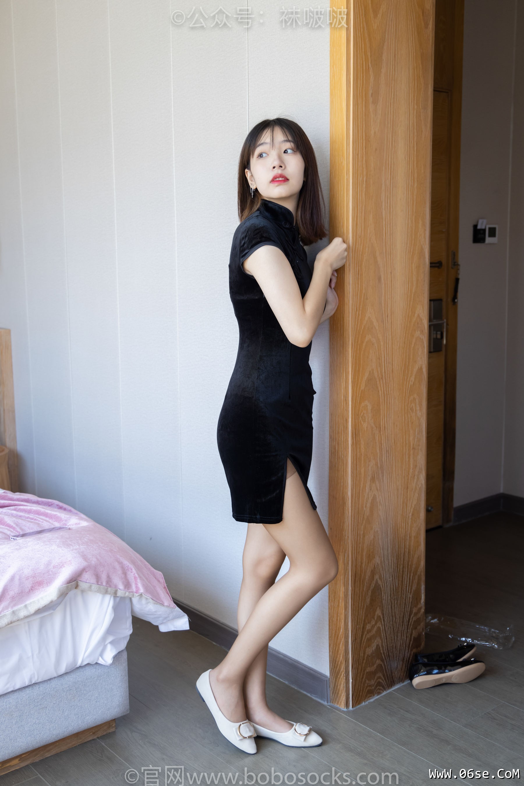 图片[10]-BoBoSocks袜啵啵 No.035 小甜豆-平底鞋、薄灰丝、薄咖啡丝[133P]-六色网