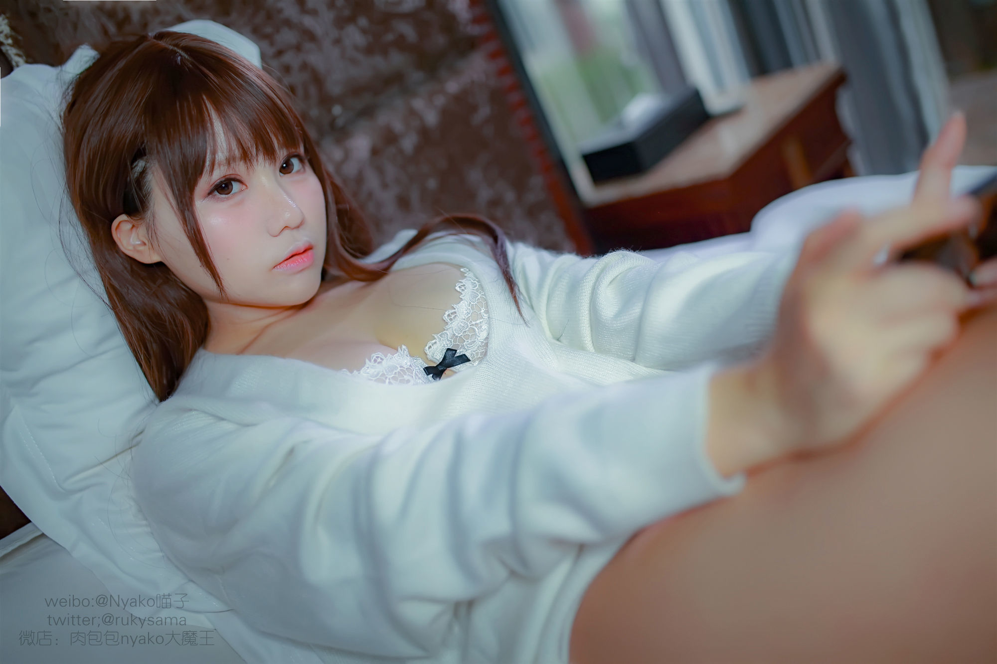 图片[65]-萌妹子Nyako喵子 欲求不满的老师[98P]-六色网