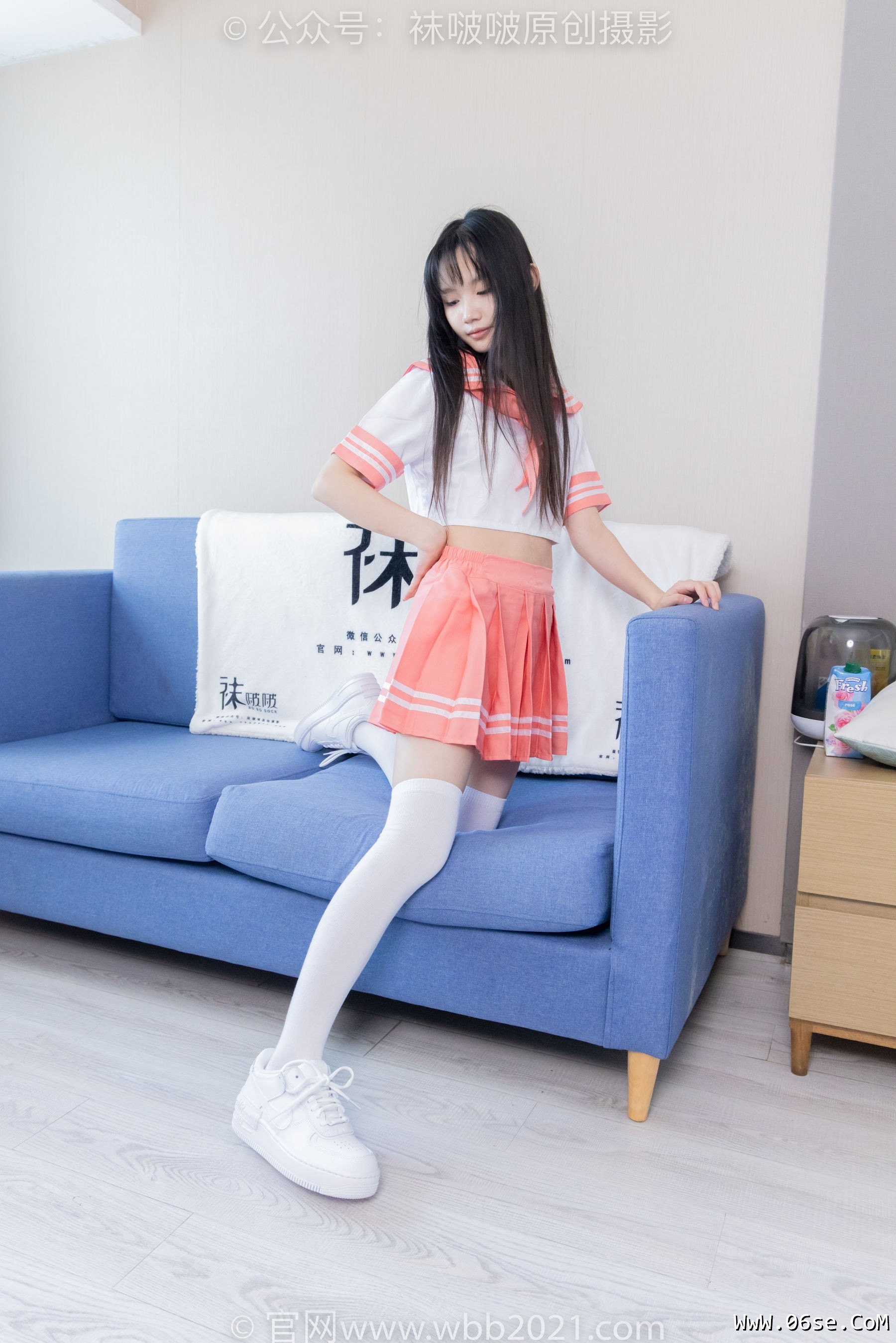 图片[77]-BoBoSocks袜啵啵 No.429 甜甜圈 -板鞋、白棉袜、过膝白棉袜[159P]-六色网
