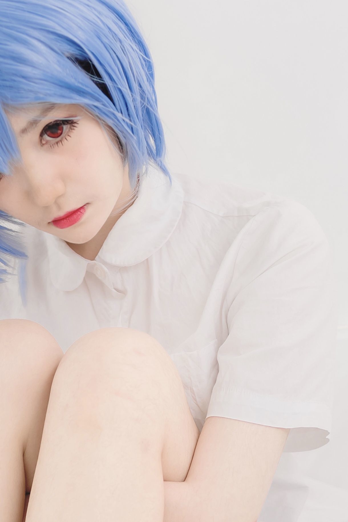 图片[18]-动漫博主南桃Momoko 绫波丽制服[23P]-六色网