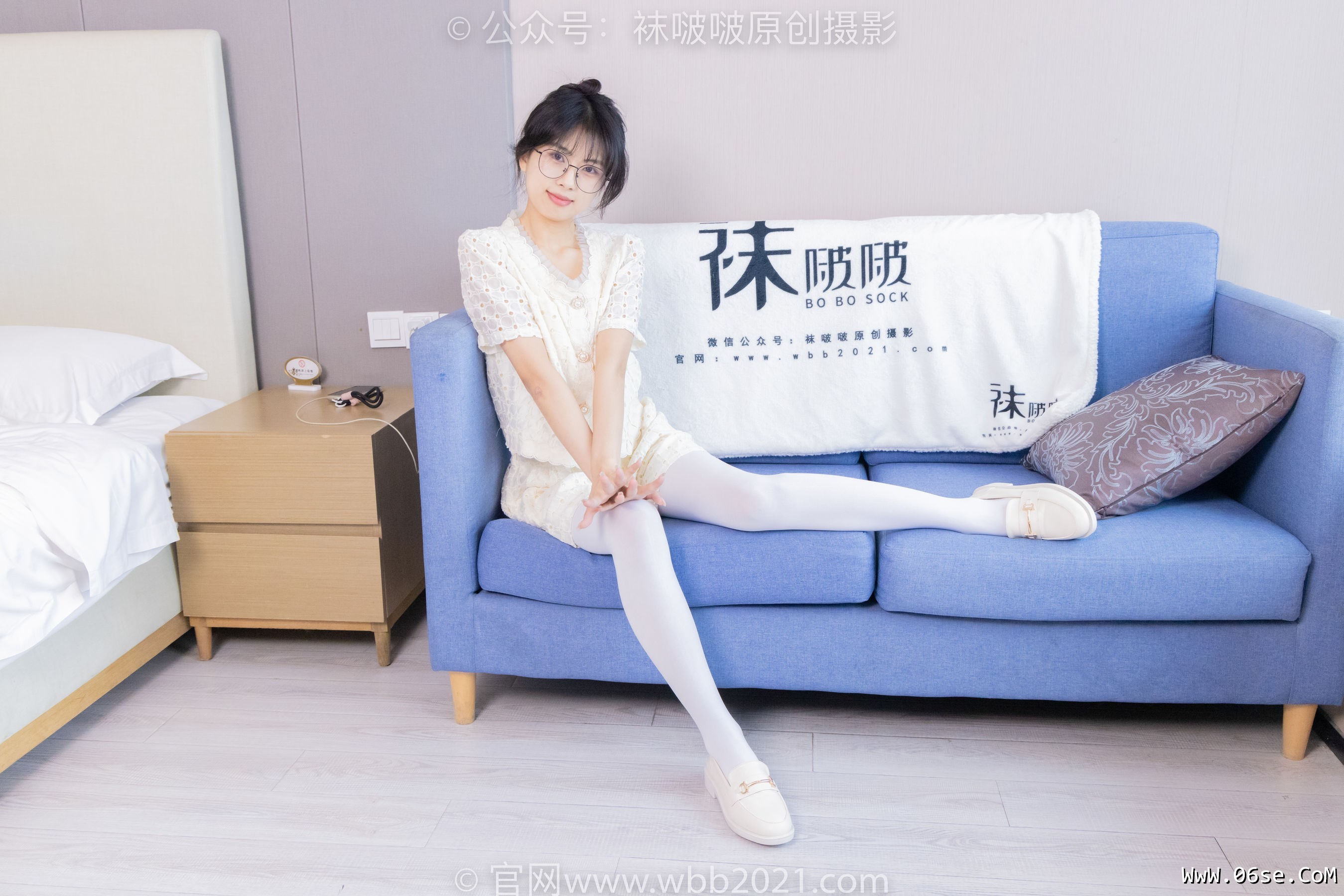 图片[2]-BoBoSocks袜啵啵 No.421 奶油 – 皮鞋、厚白丝、瑜伽动作时老头乐挠脚剧情[140P]-六色网