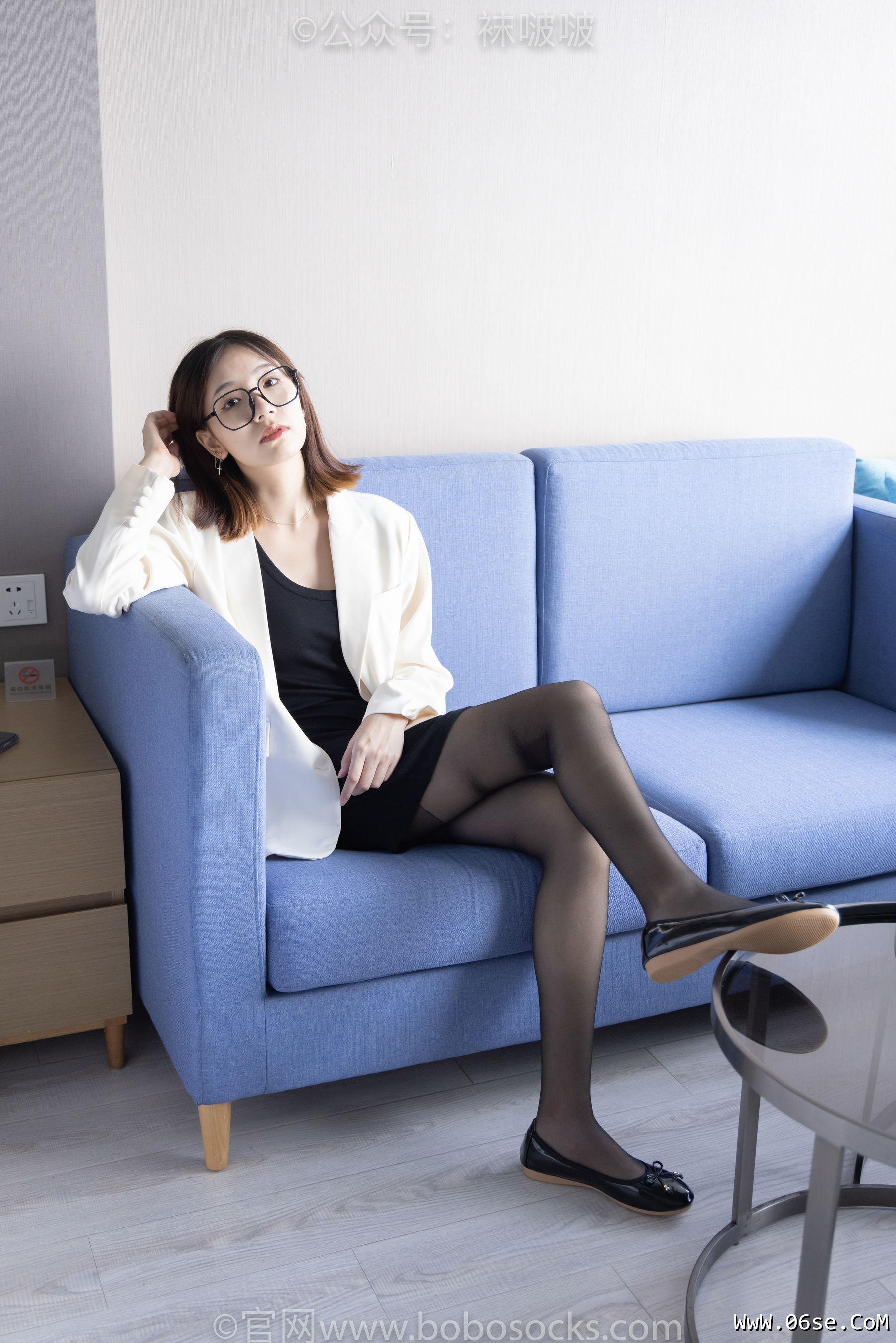 图片[14]-BoBoSocks袜啵啵 No.032 小甜豆-平底鞋、黑丝[140P]-六色网