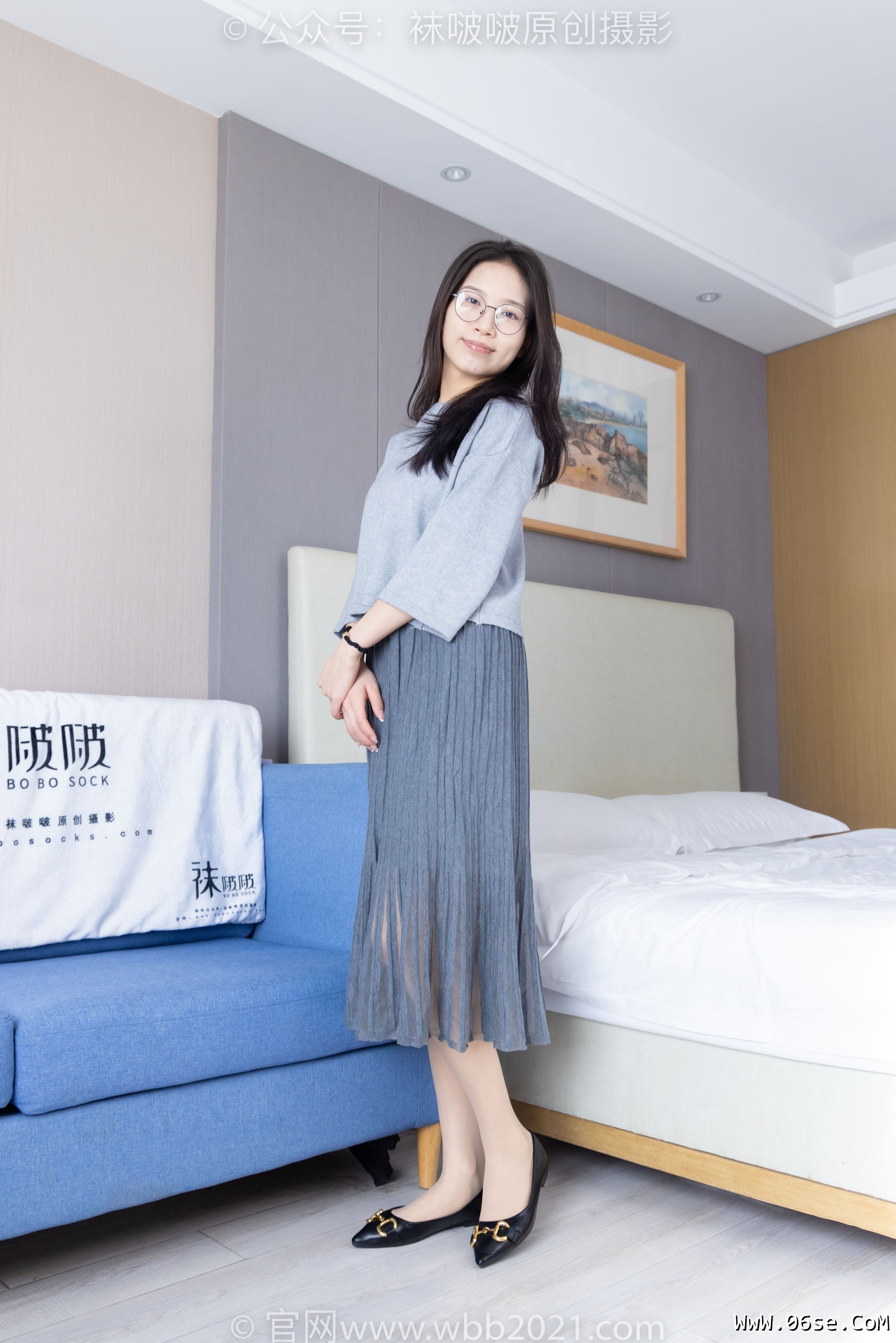 图片[2]-BoBoSocks袜啵啵 No.358 芝士 -平底鞋、板鞋、肉丝、厚黑丝[150P]-六色网