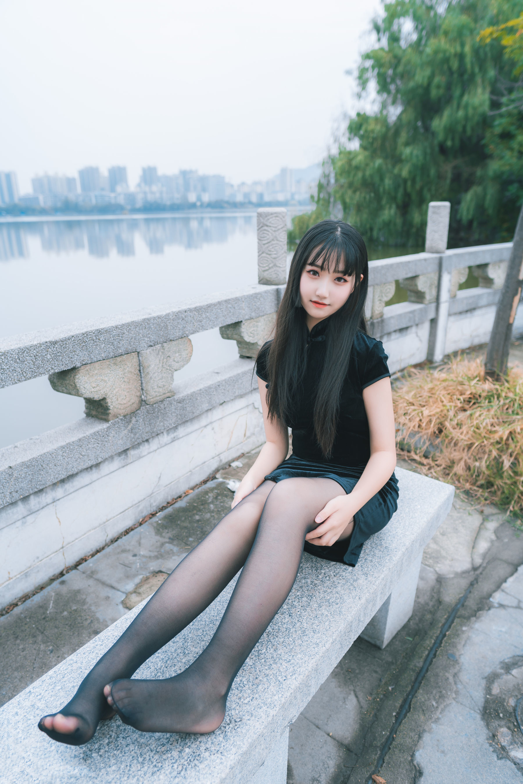 图片[34]-喵糖映画 VOL.461 旗袍园游 [36P]-六色网