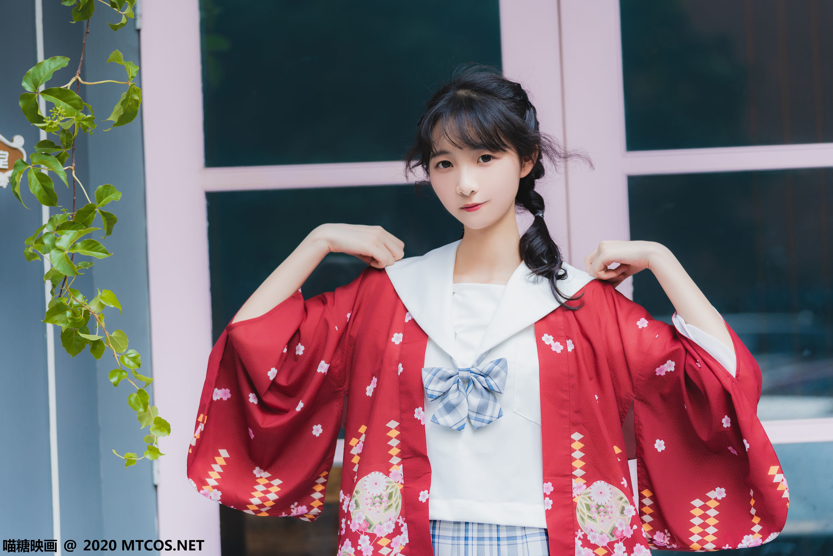 图片[2]-[喵糖映画] JKL.018 户外JK制服 [54P]-六色网