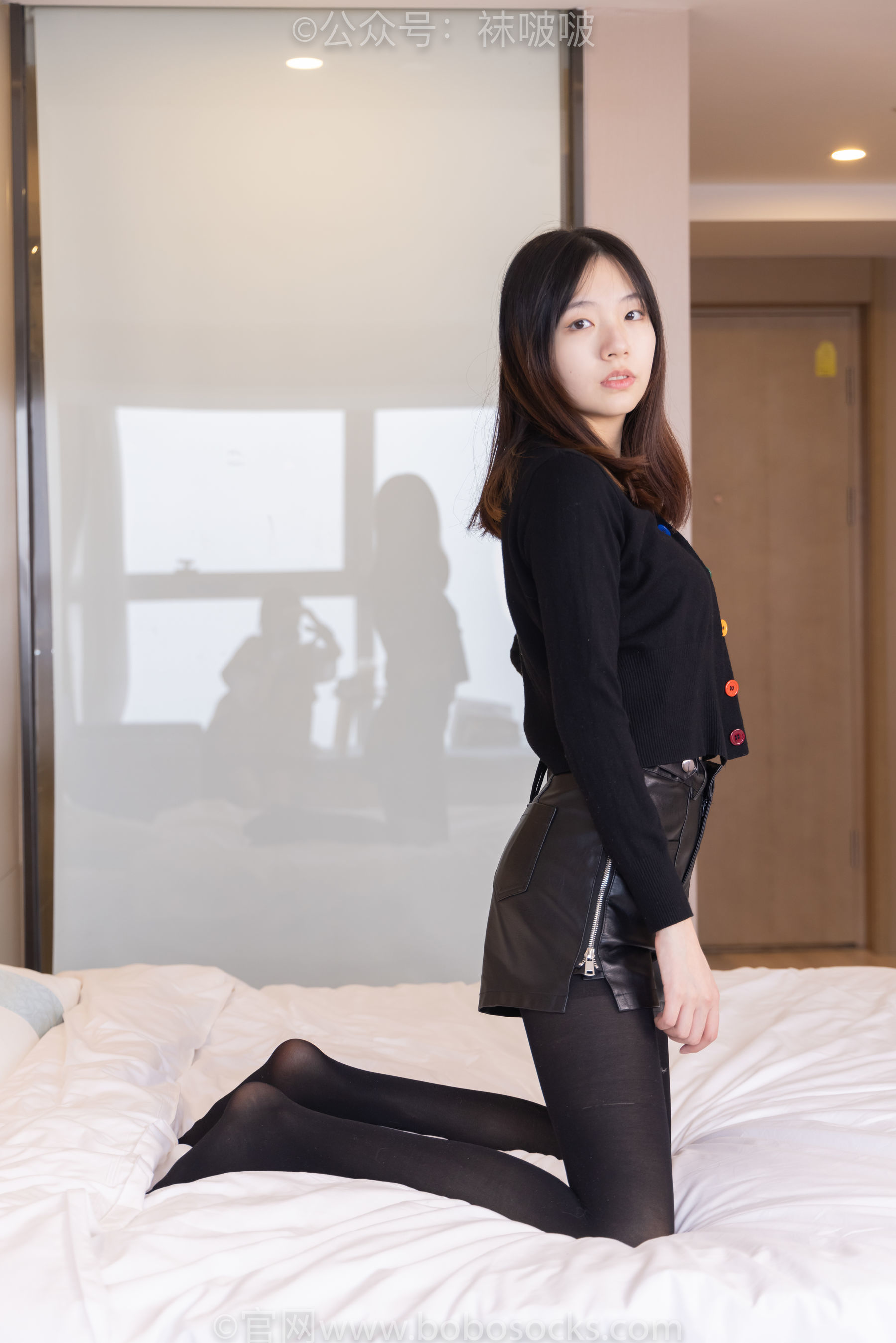 图片[56]-BoBoSocks袜啵啵 No.072 小甜豆-两双长靴、厚黑丝、厚肉丝[144P]-六色网