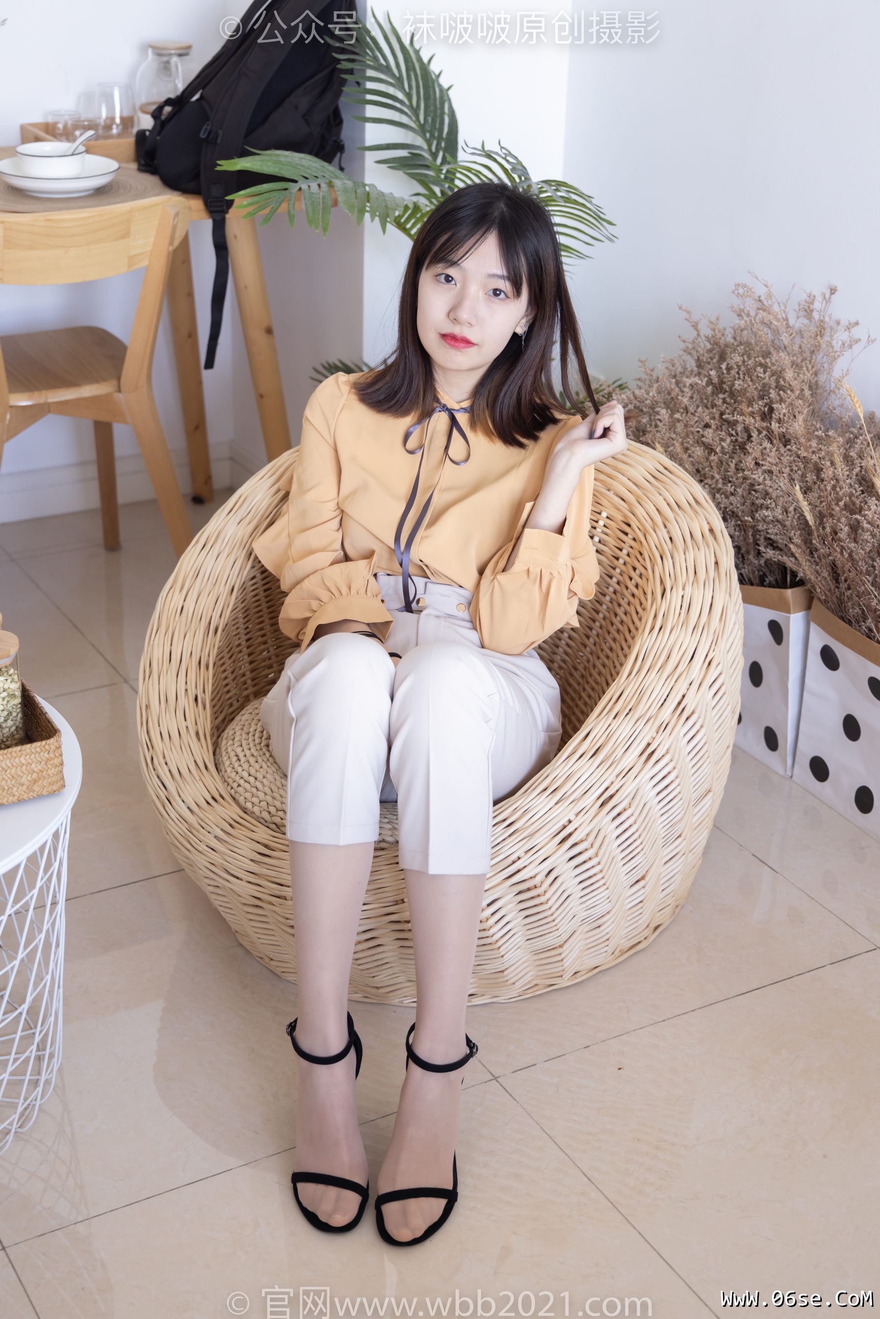 图片[69]-BoBoSocks袜啵啵 No.240 小甜豆-三双高跟鞋、肉丝、裸足[156P]-六色网