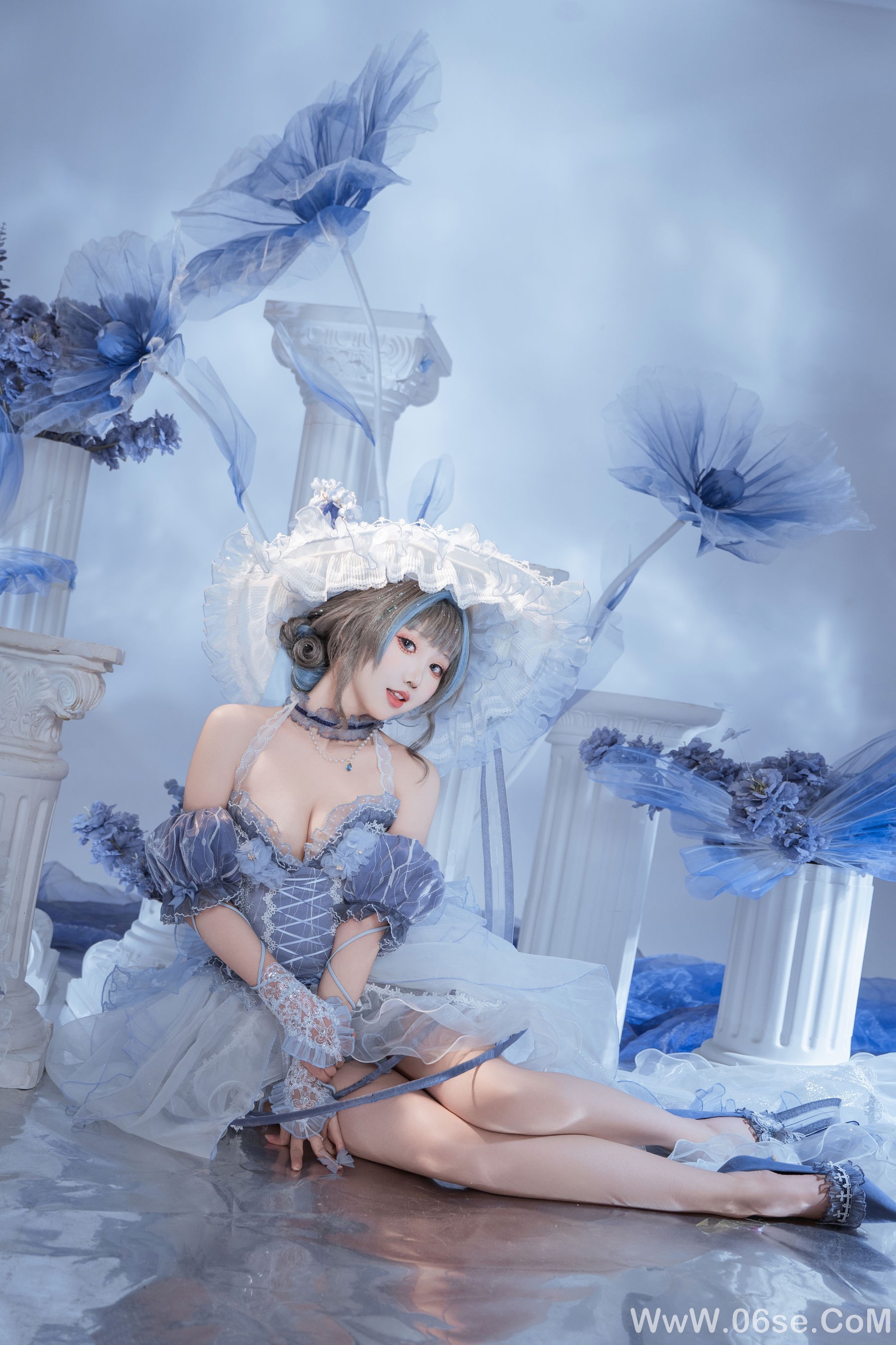 图片[16]-可爱人气Coser 面饼仙儿 – 碧蓝航线 柴郡礼服[21P]-六色网