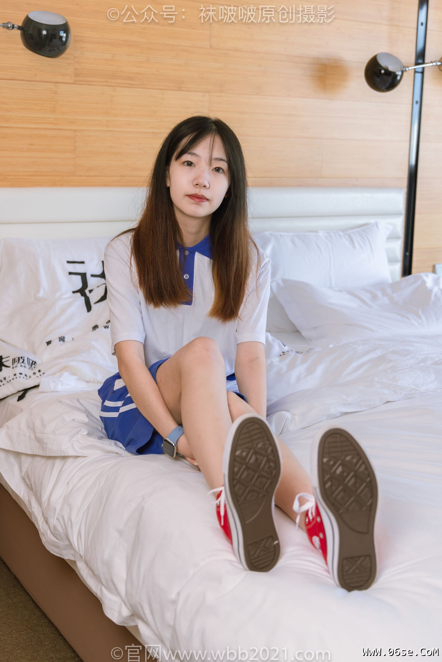 图片[64]-BoBoSocks袜啵啵 No.336 小甜豆 -校服、帆布鞋、白棉袜、裸足[140P]-六色网