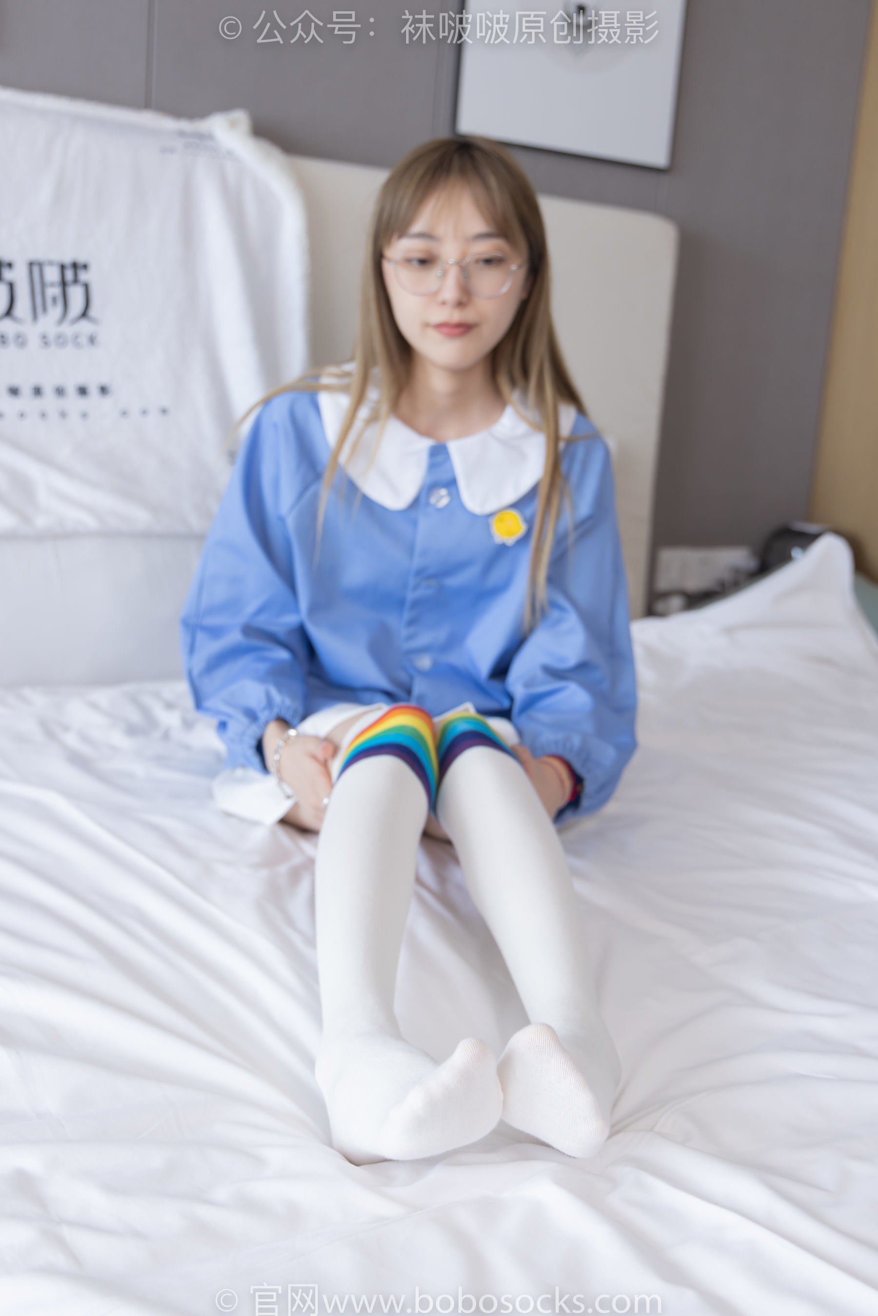 图片[99]-BoBoSocks袜啵啵 No.229 稚予-板鞋、皮鞋、两双大腿袜[155P]-六色网
