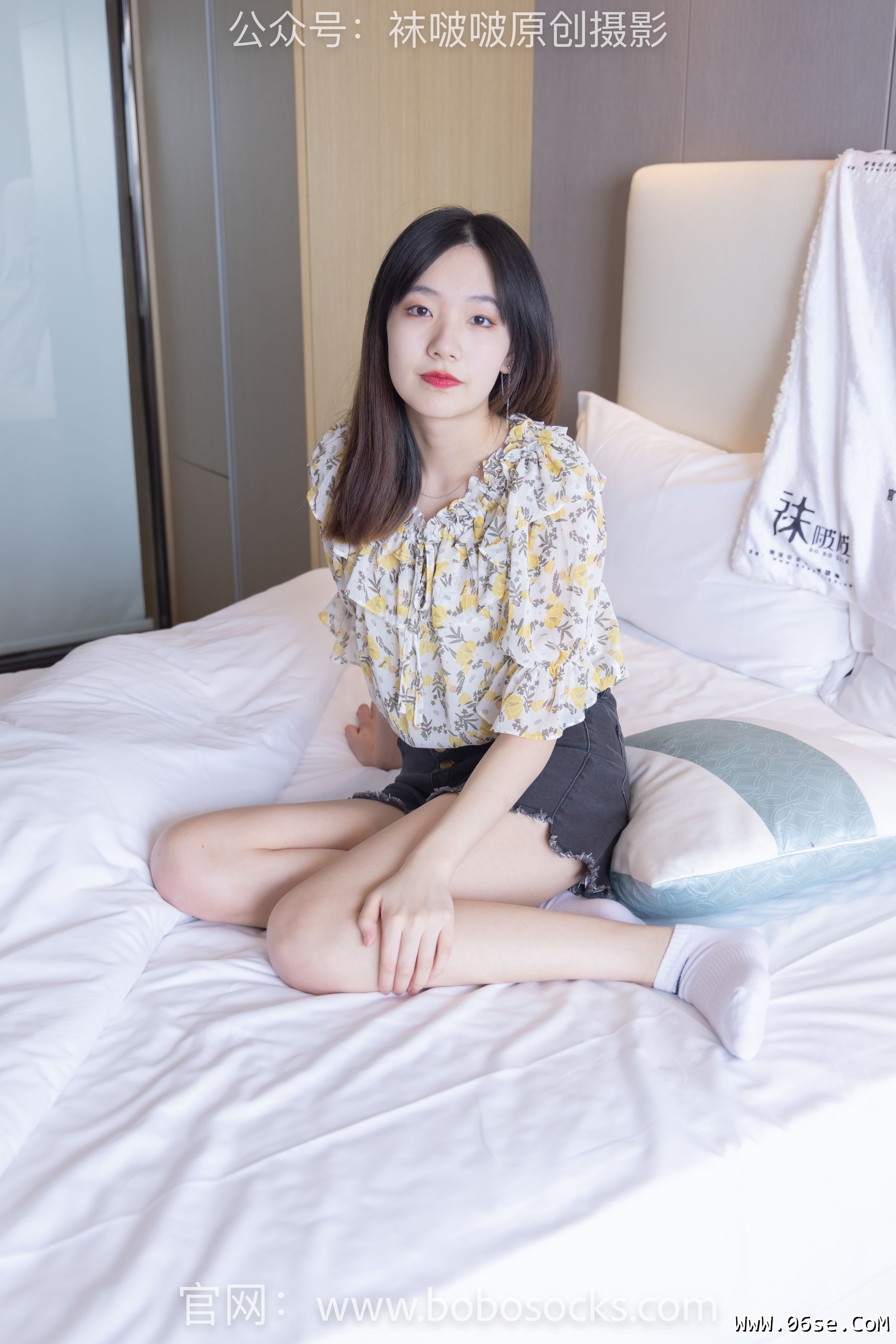 图片[16]-BoBoSocks袜啵啵 No.136 小甜豆-高跟长靴、白棉袜、裸足[200P]-六色网
