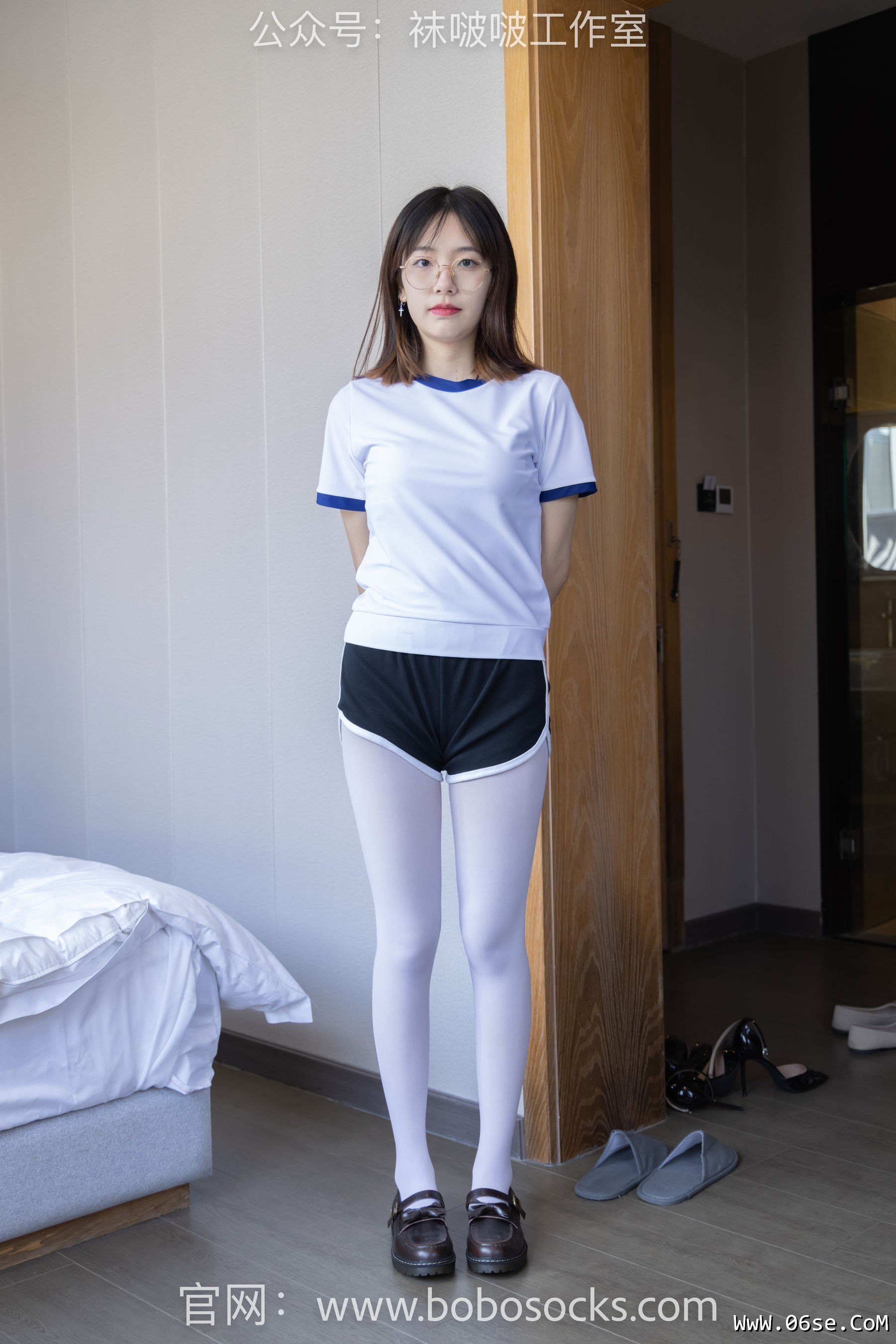 图片[12]-BoBoSocks袜啵啵 No.108 小甜豆-皮鞋、厚白丝、踩奶油蛋糕剧情[137P]-六色网