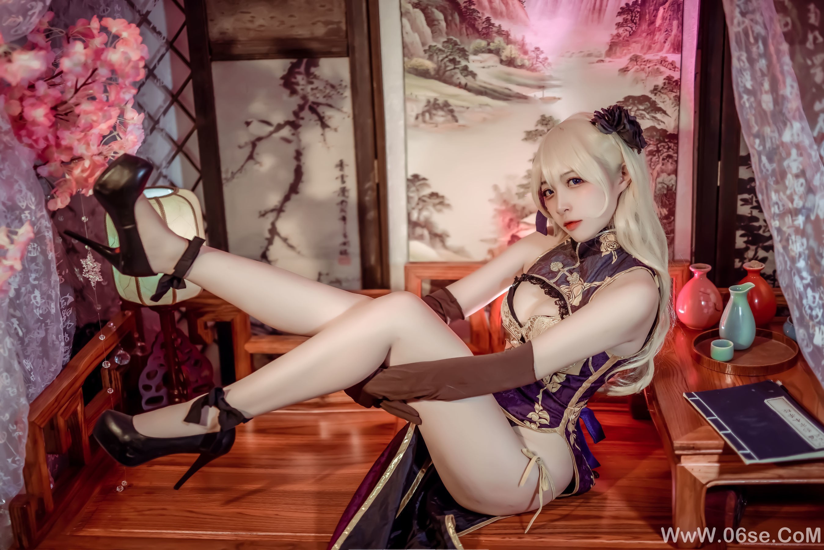 图片[3]-人气Coser二佐Nisa 金莲[20P]-六色网