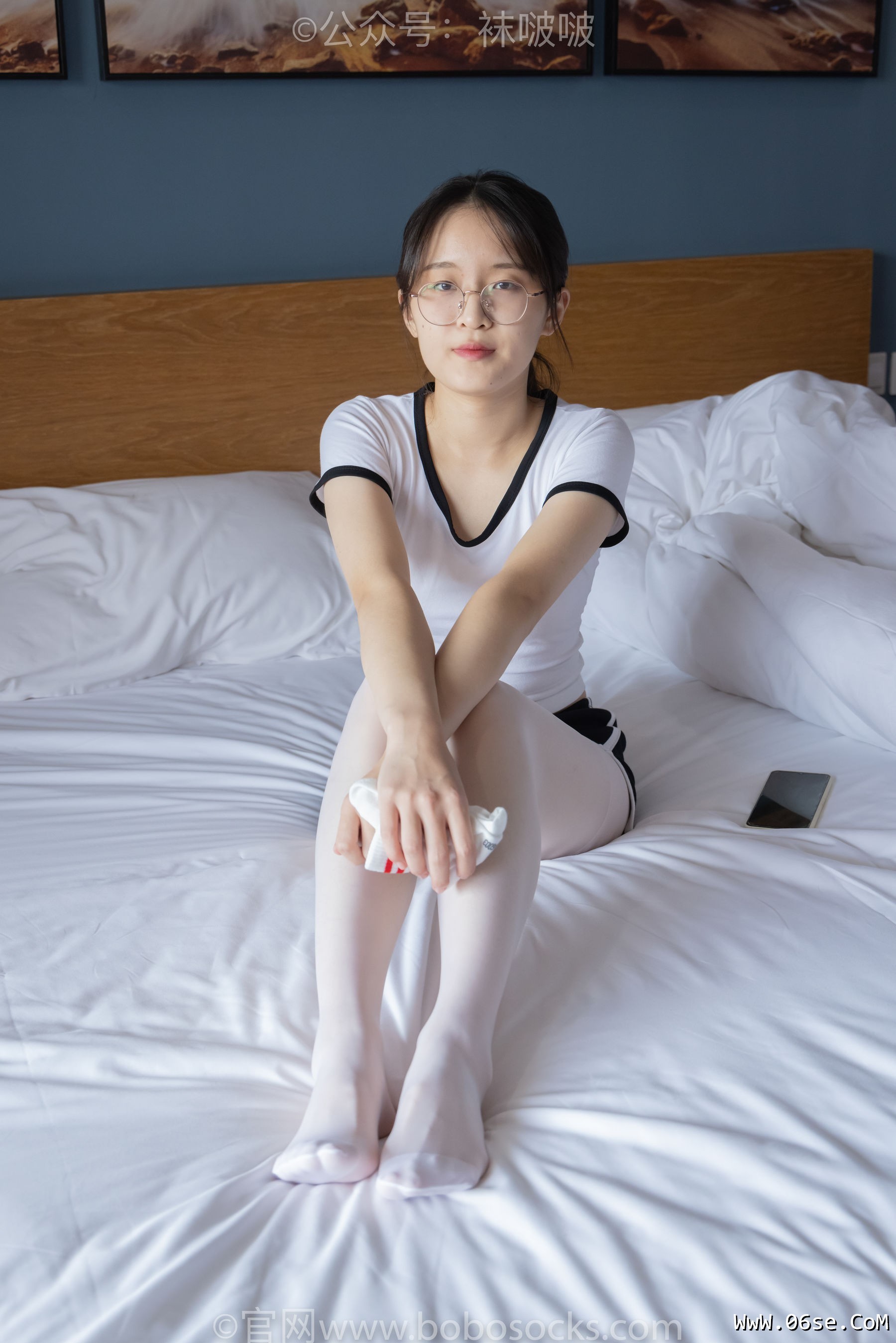 图片[99]-BoBoSocks袜啵啵 积分限定作品004 熊熊-板鞋、白棉袜、白丝[139P]-六色网