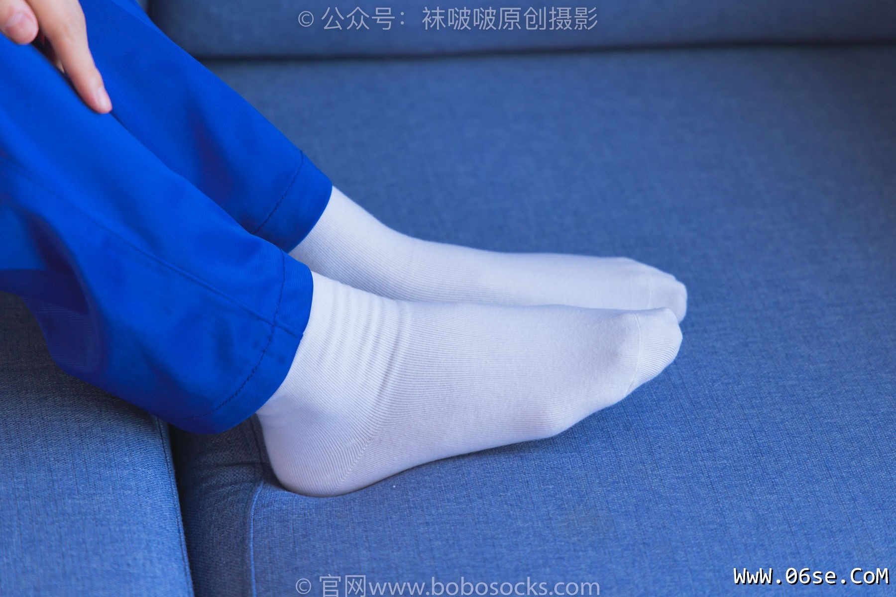 图片[92]-BoBoSocks袜啵啵 No.193 小沫-贝壳头板鞋、白棉袜、肉丝、校服裤里丝[140P]-六色网