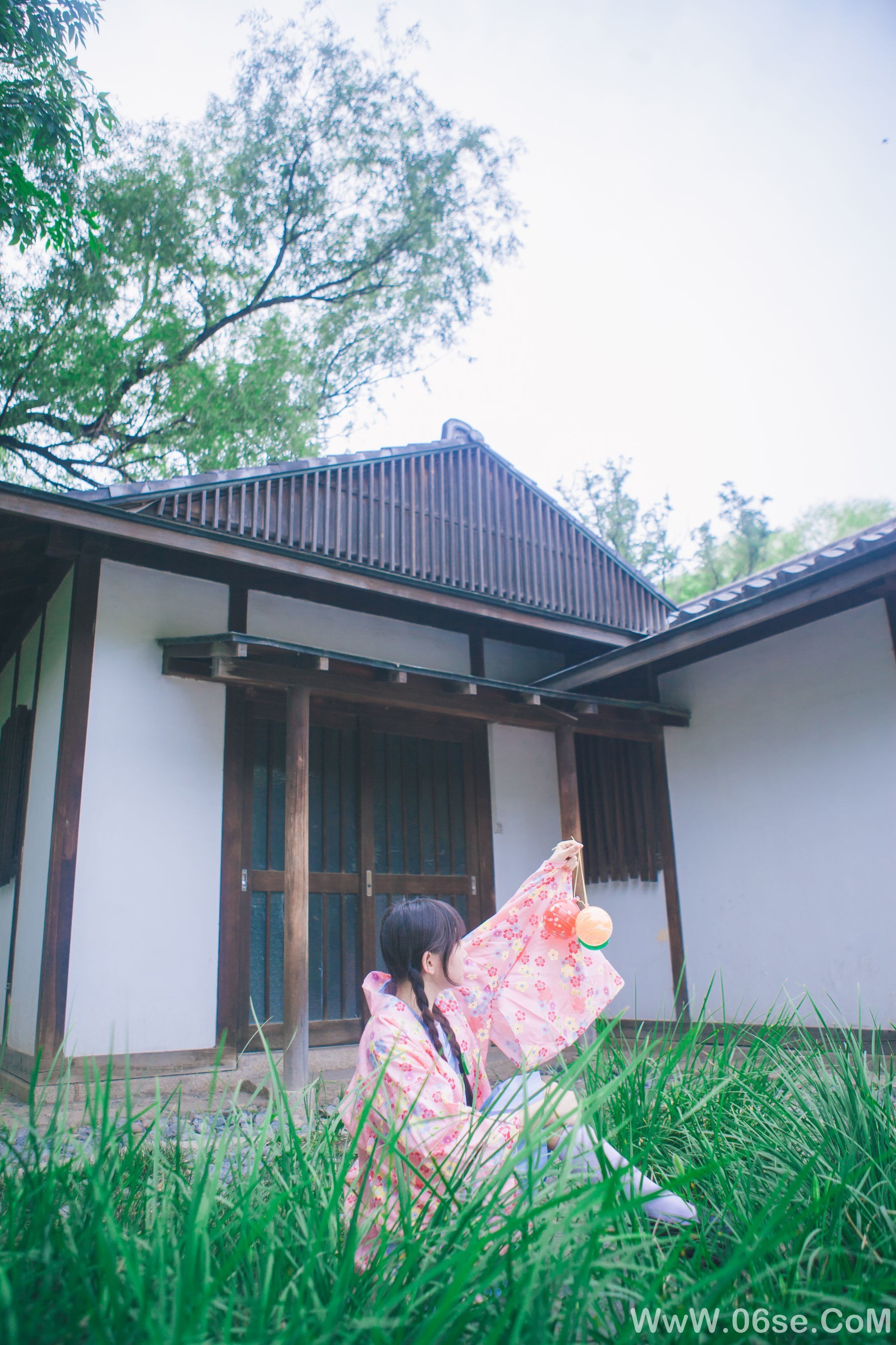 图片[5]-可爱妹妹樱群 和服[17P]-六色网