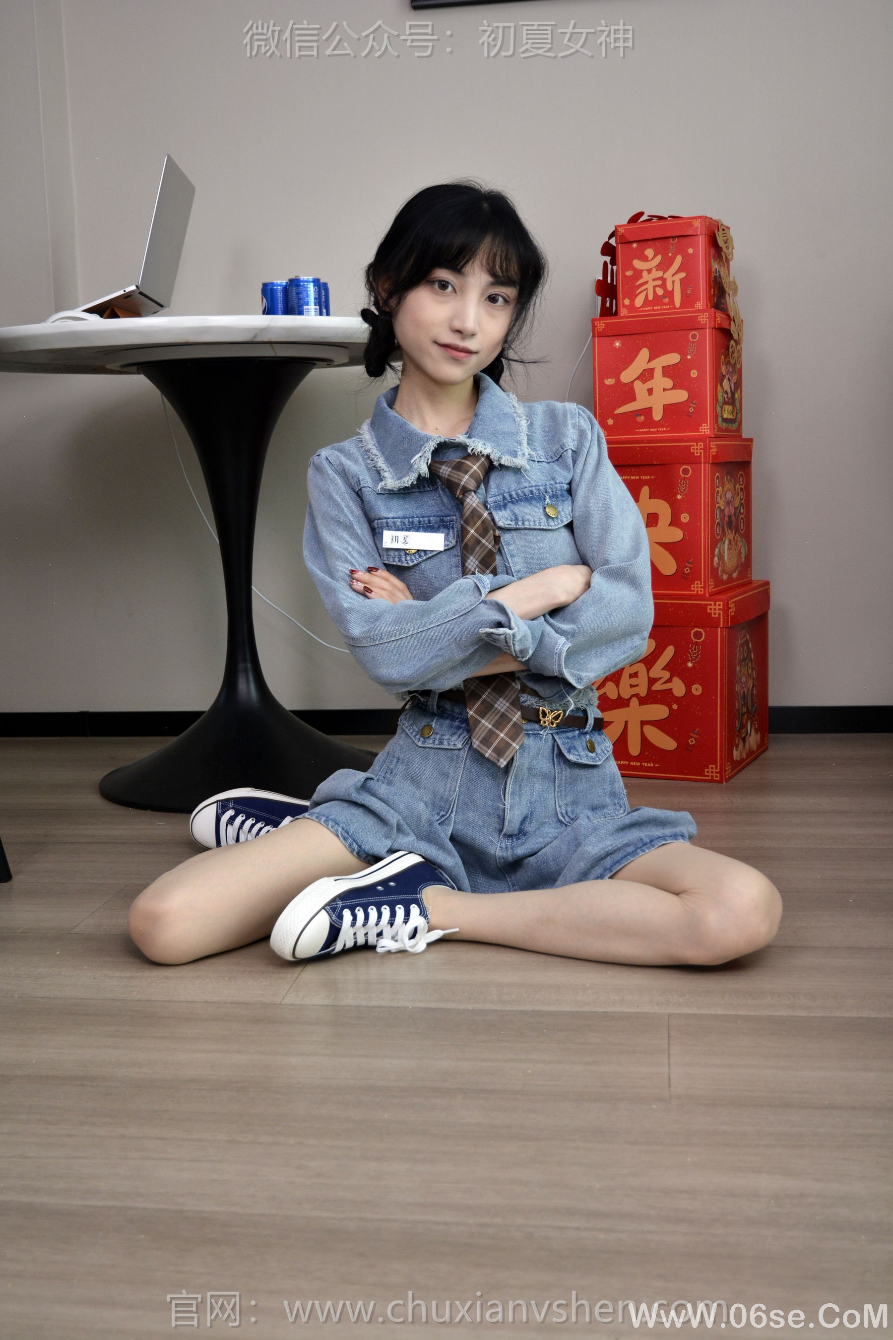 图片[95]-初夏女神 No.247 柒柒 浪漫牛仔[140P]-六色网