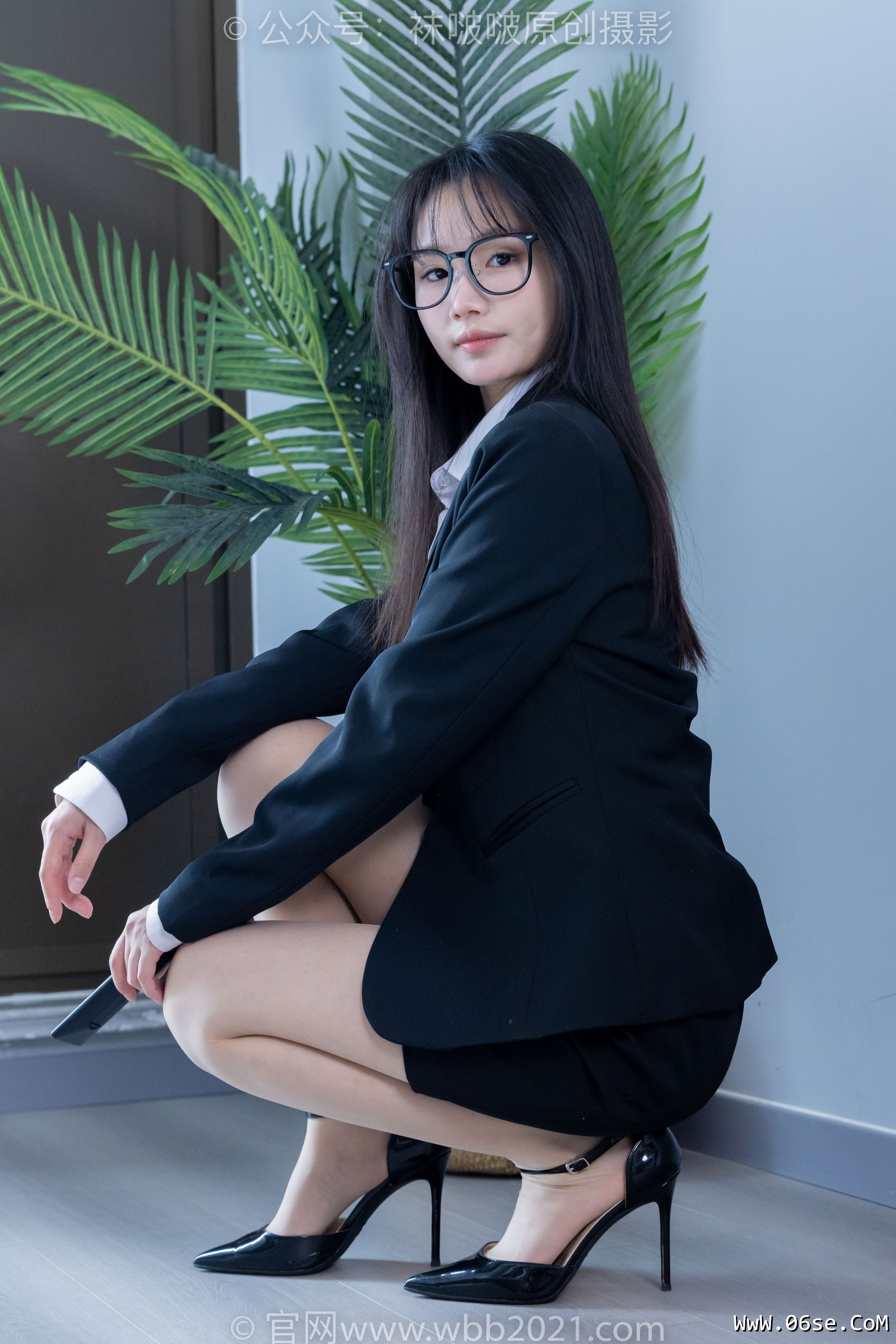 图片[103]-BoBoSocks袜啵啵 No.338 甜甜圈 -高跟鞋、肉丝、ol风[150P]-六色网