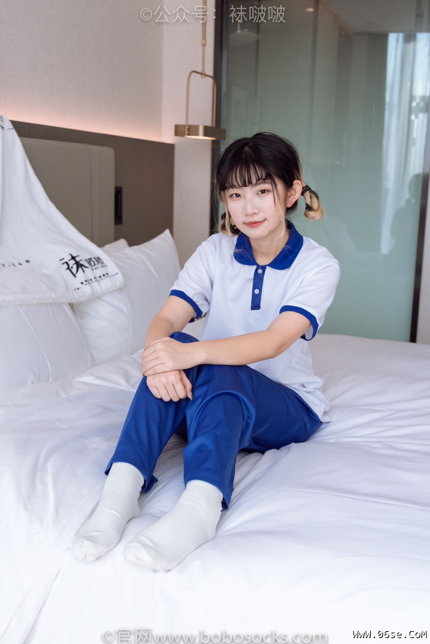 图片[42]-BoBoSocks袜啵啵 No.042 砂糖-校服、板鞋、白棉袜、油亮白丝[139P]-六色网
