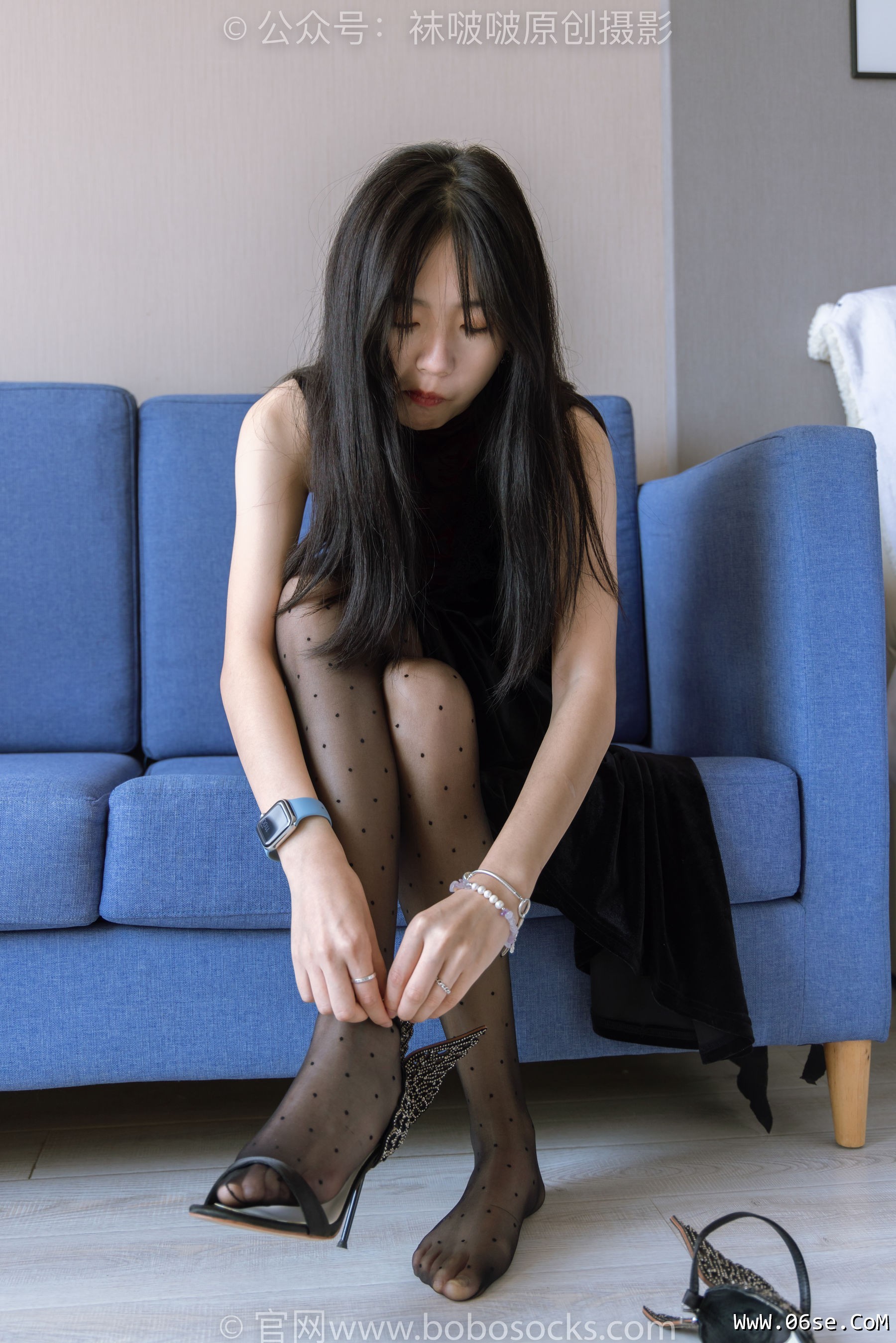 图片[90]-BoBoSocks袜啵啵 No.175 小甜豆-高跟鞋、黑丝 脚尖透明款[140P]-六色网