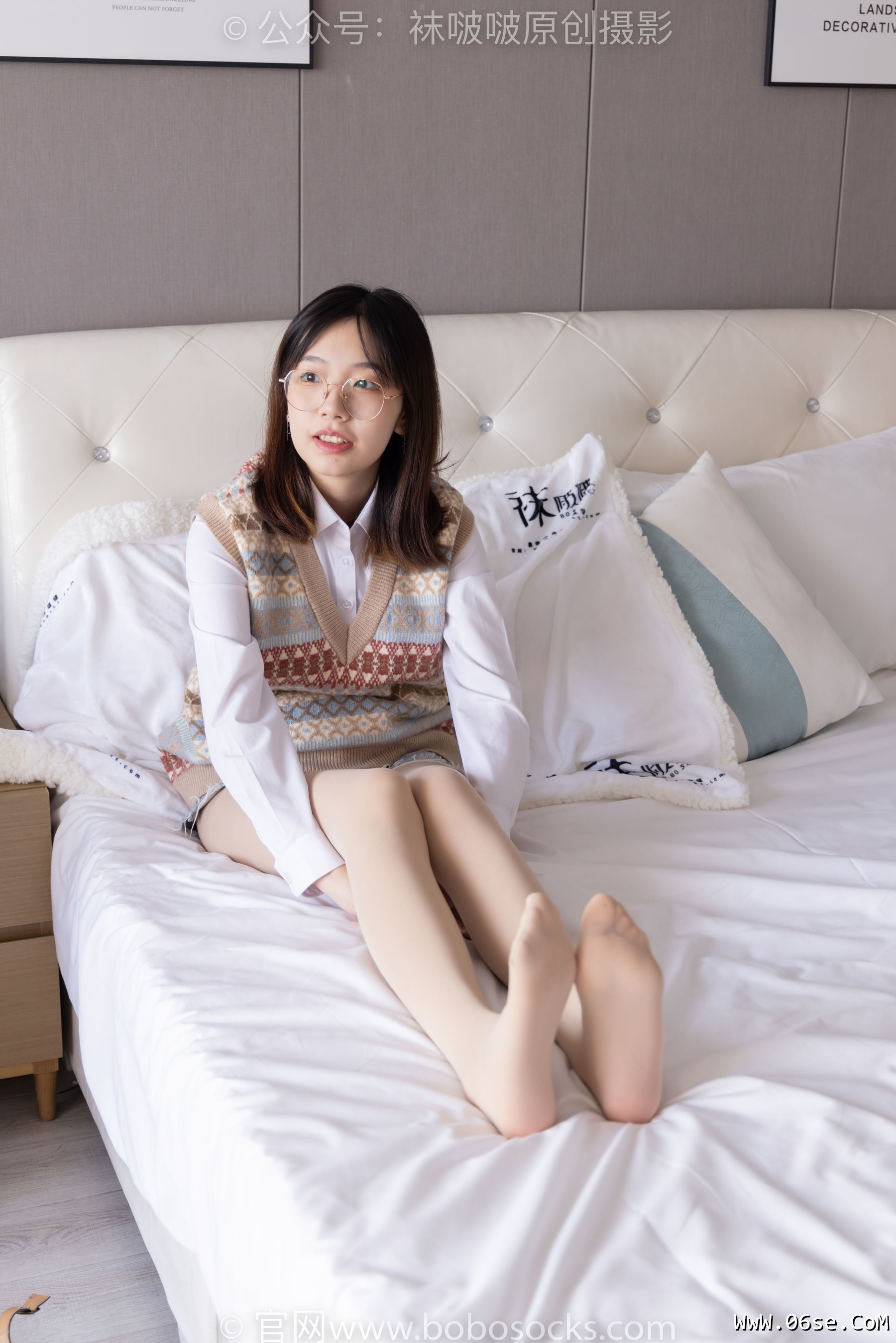 图片[22]-BoBoSocks袜啵啵 No.169 小甜豆-黑皮鞋、厚黑丝、厚肉丝[145P]-六色网