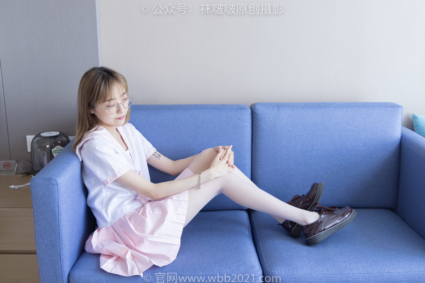 图片[88]-BoBoSocks袜啵啵 No.238 稚予-皮鞋、白丝、JK制服[153P]-六色网