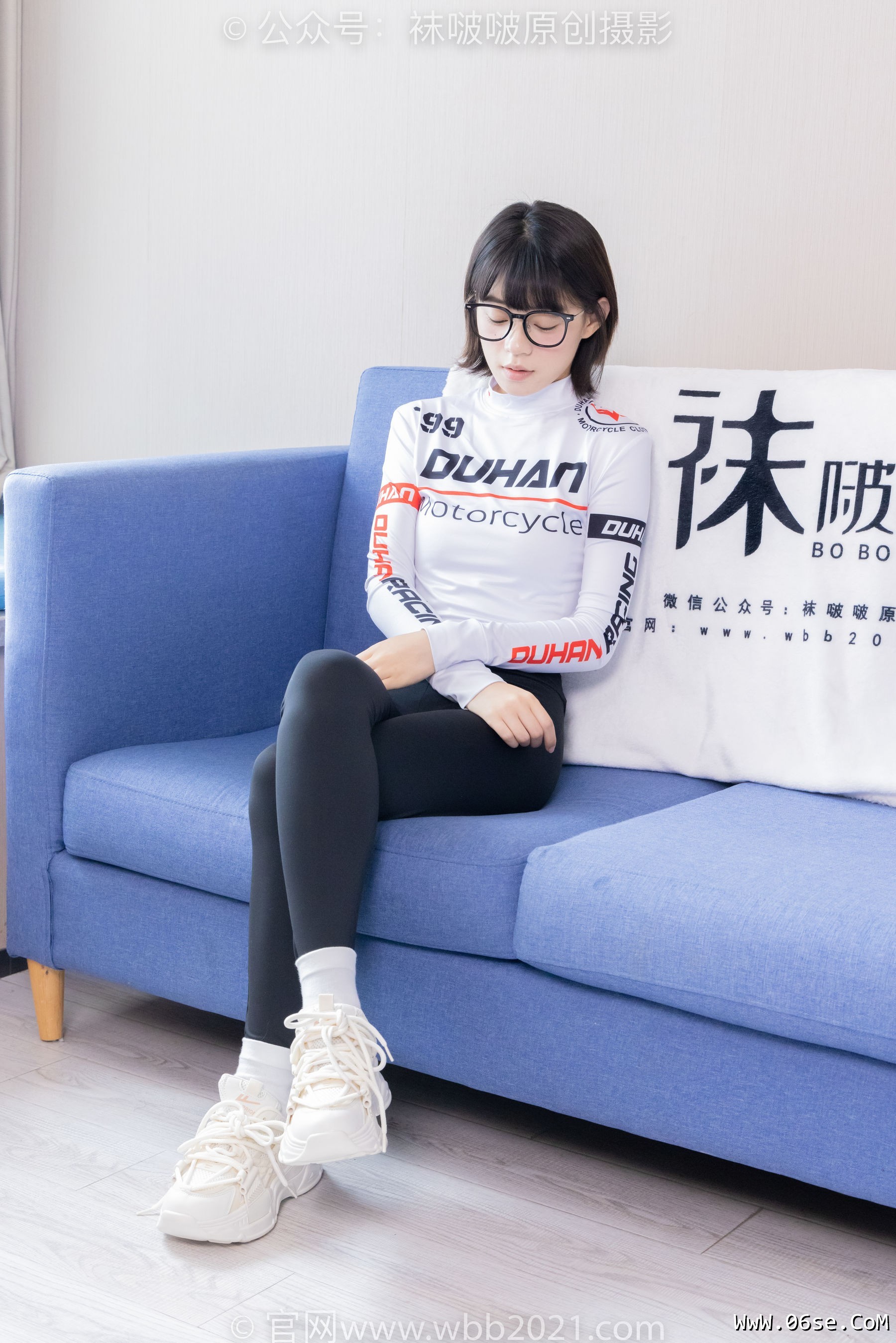 图片[72]-BoBoSocks袜啵啵 No.410 糯米 -运动鞋、白棉袜、肉丝、瑜伽裤裤里丝[145P]-六色网