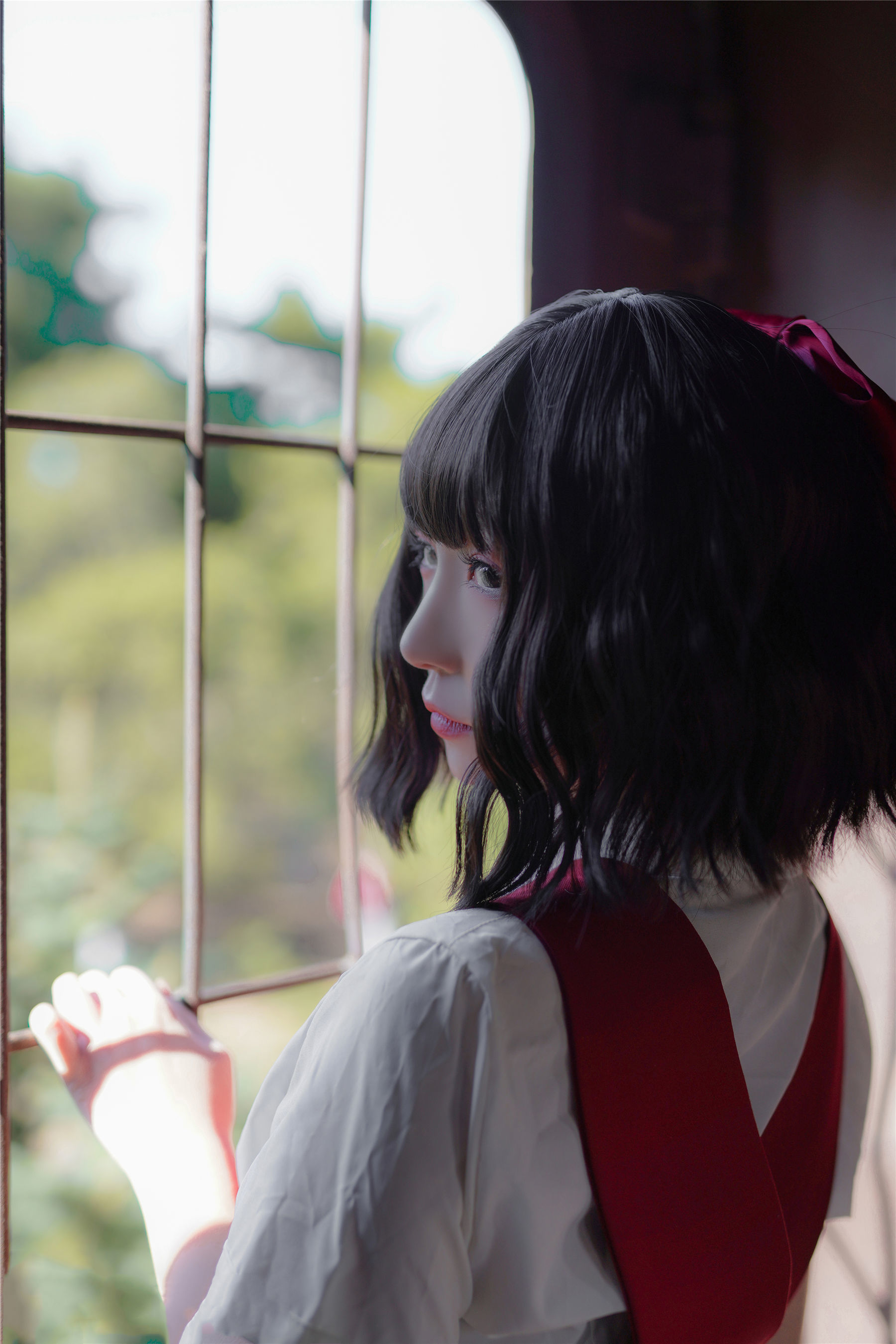图片[23]-喵糖映画 VOL.444 红色JK裙 [39P]-六色网