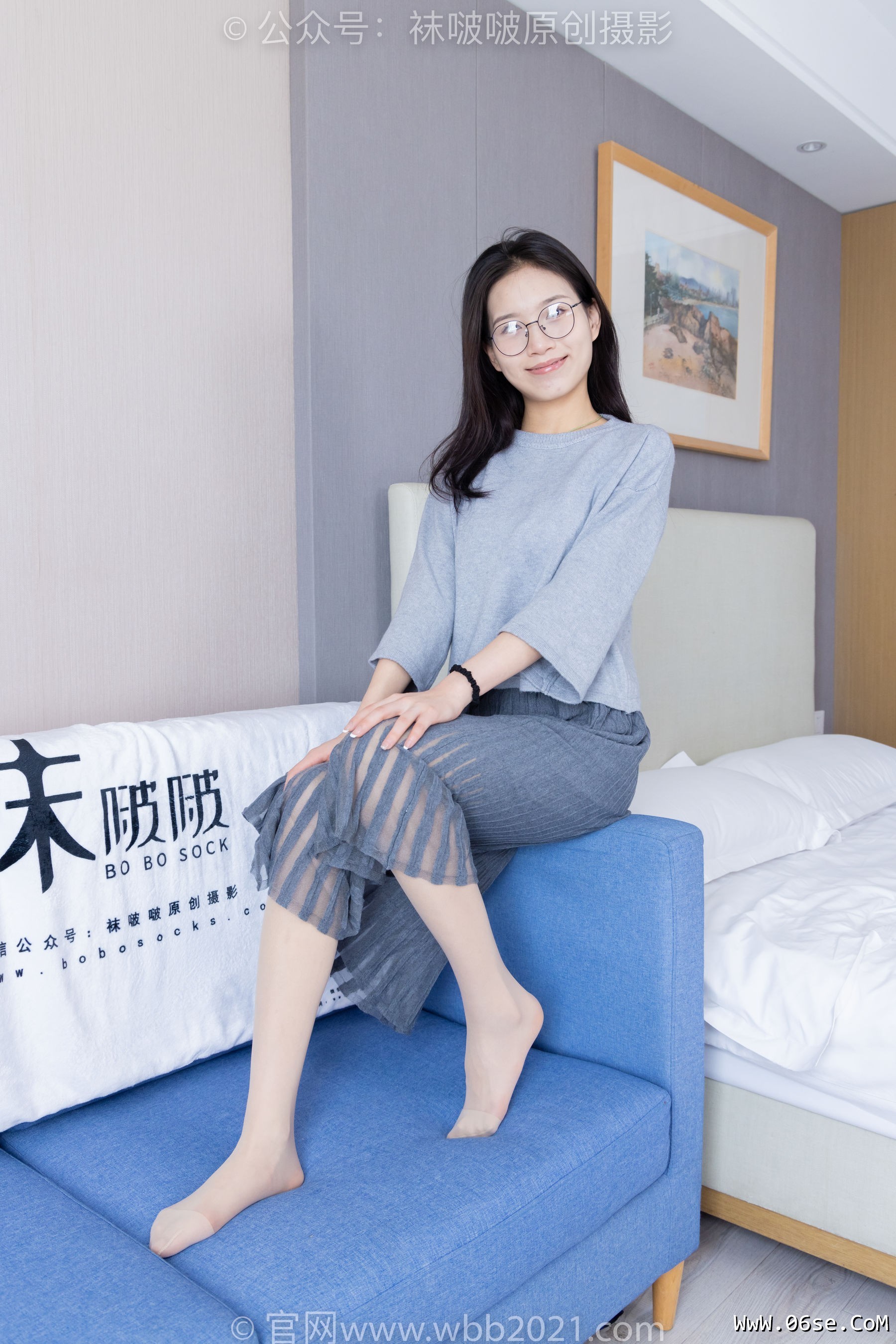 图片[115]-BoBoSocks袜啵啵 No.358 芝士 -平底鞋、板鞋、肉丝、厚黑丝[150P]-六色网
