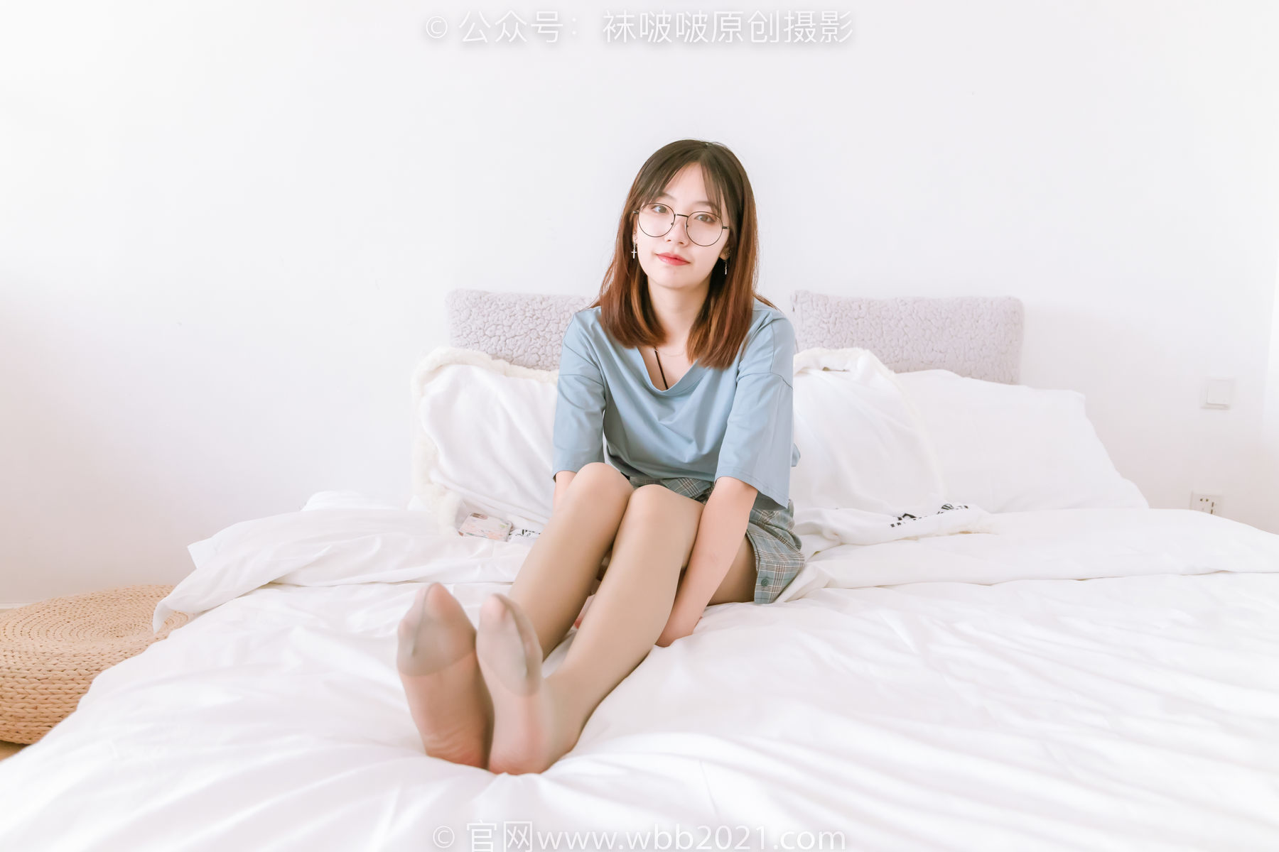图片[81]-BoBoSocks袜啵啵 No.239 小甜豆-棉拖鞋、灰丝、裸足[140P]-六色网