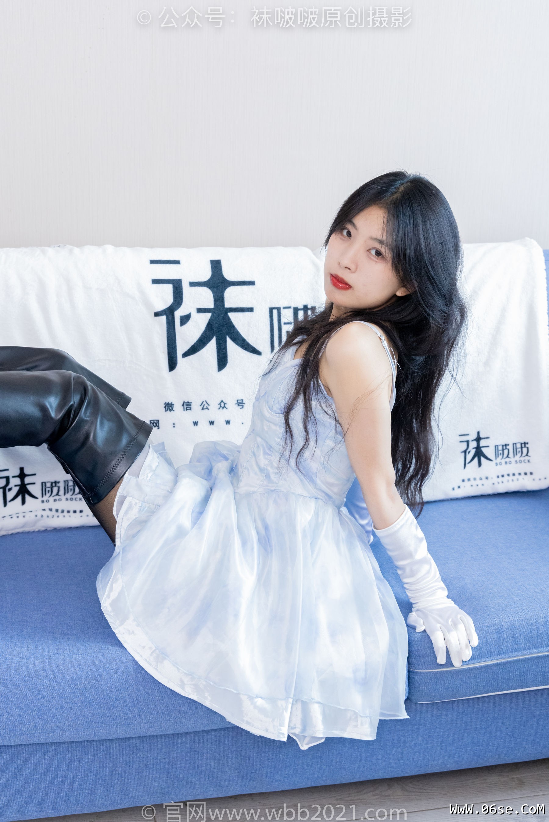 图片[93]-BoBoSocks袜啵啵 No.427 奶油 -两双长靴、黑丝[149P]-六色网