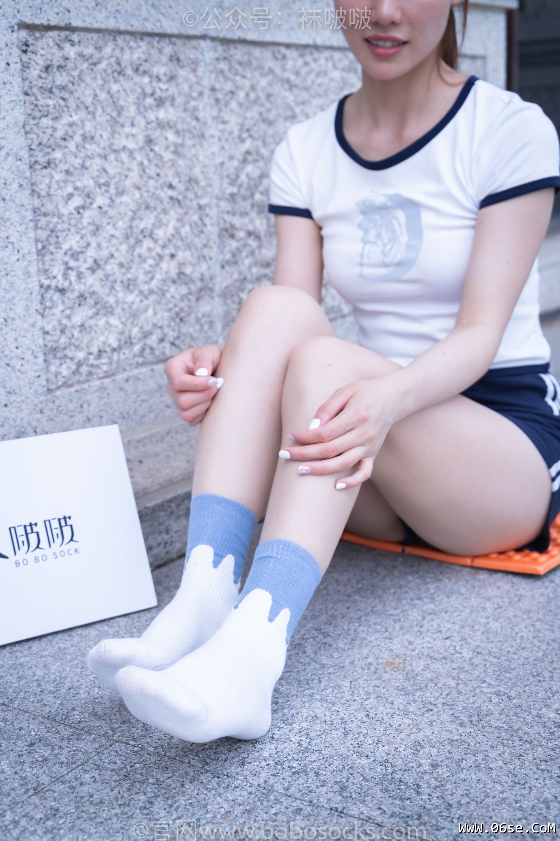 图片[54]-BoBoSocks袜啵啵 No.028 小米-运动鞋、白棉袜、裸足[133P]-六色网