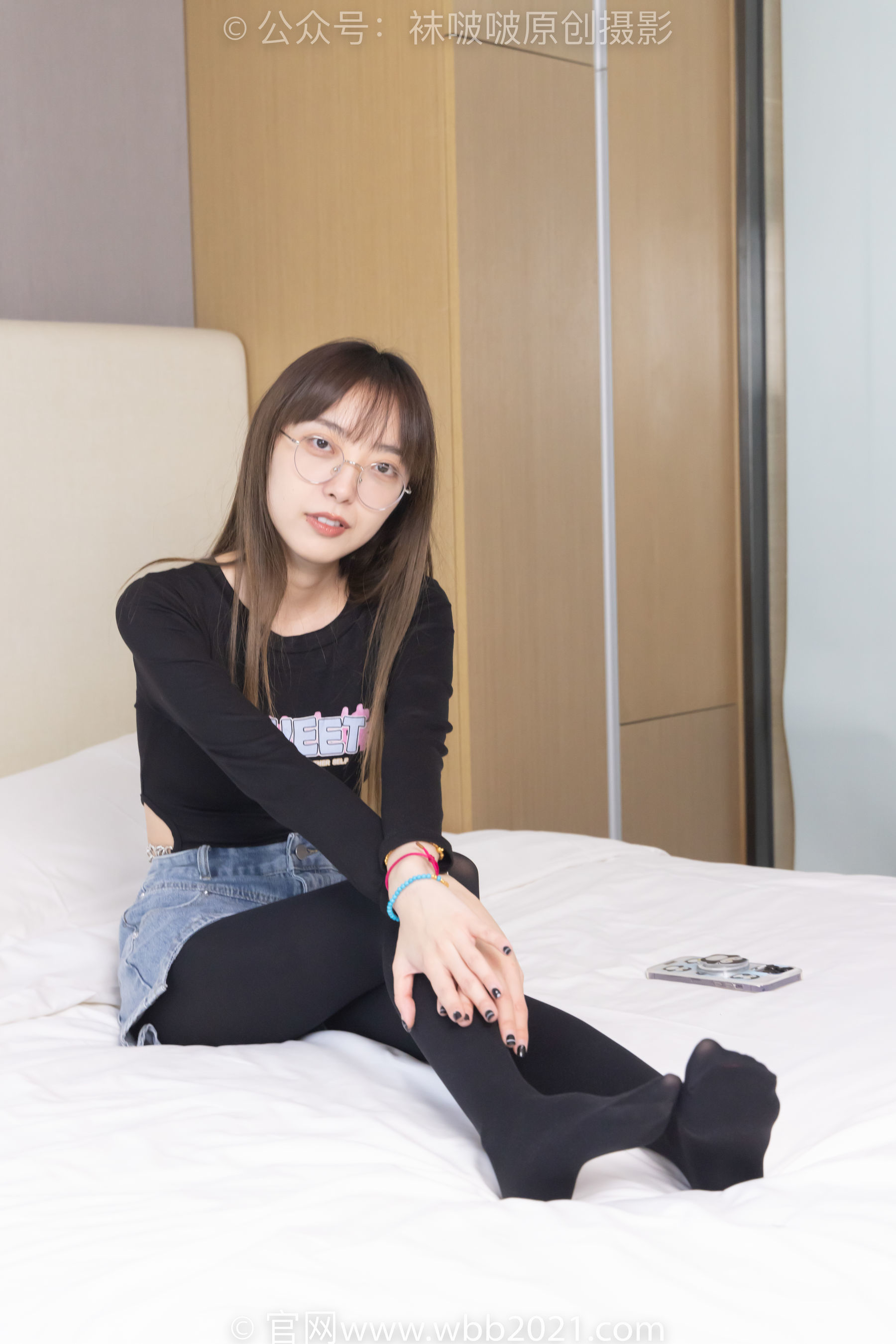 图片[135]-BoBoSocks袜啵啵 No.321 稚予 -高跟鞋、厚黑丝[150P]-六色网