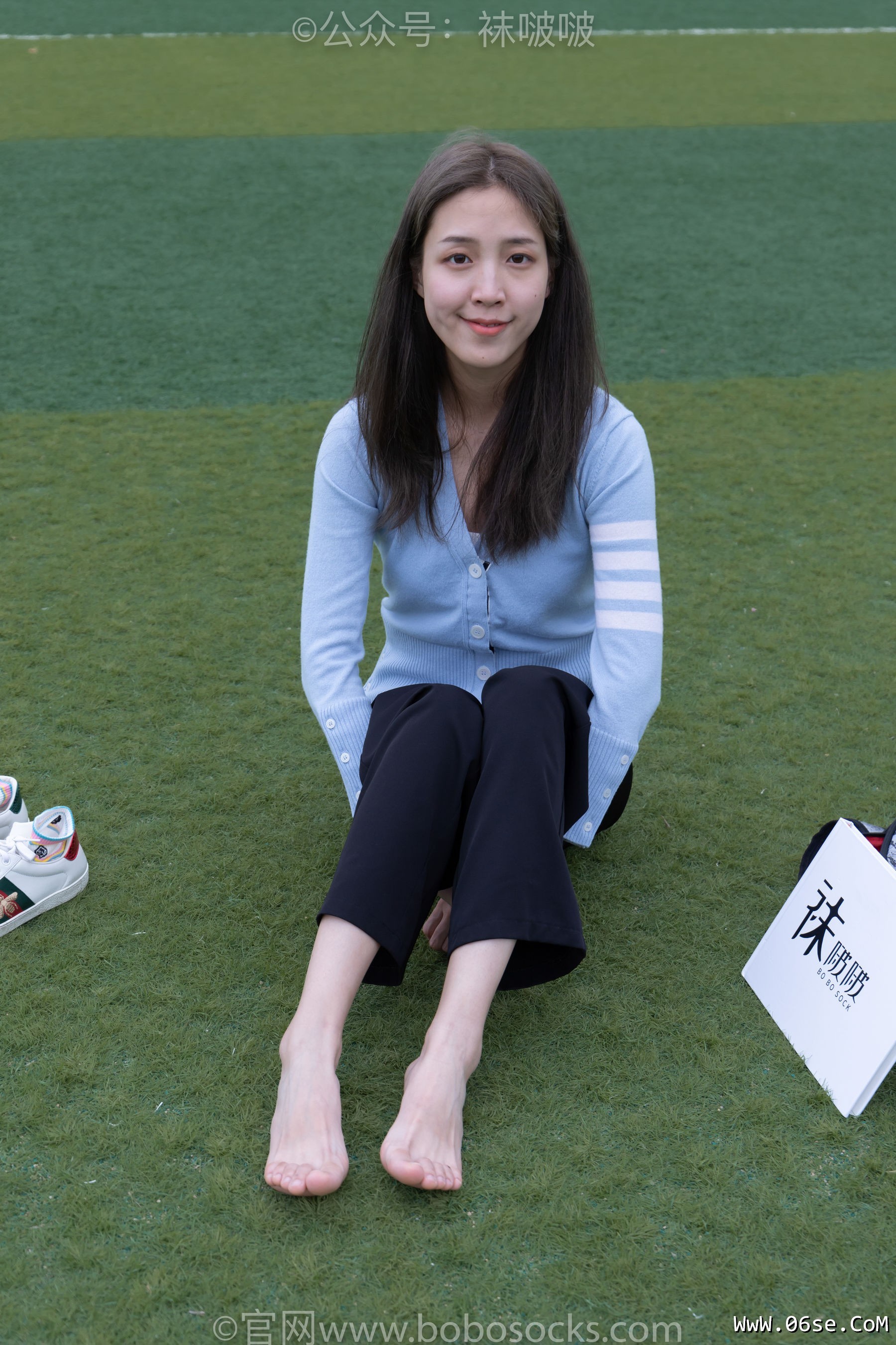 图片[104]-BoBoSocks袜啵啵 No.021 泡芙-板鞋、白棉袜、裸足[131P]-六色网