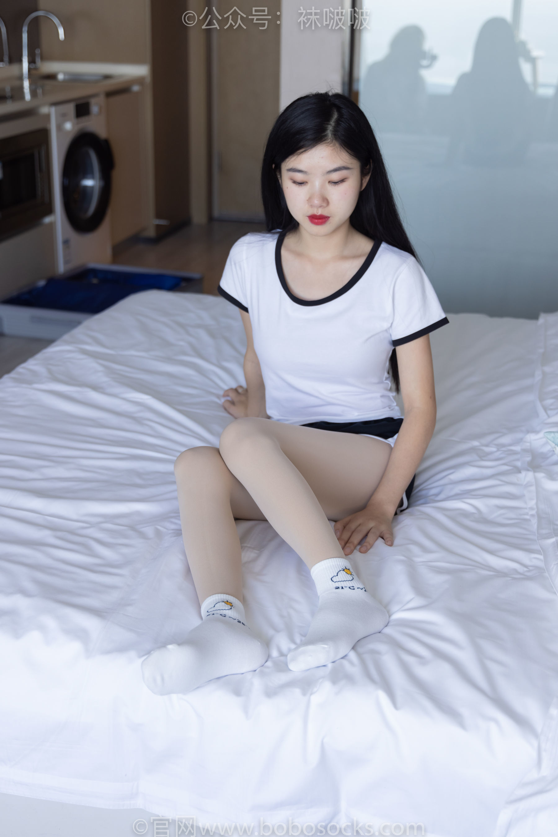 图片[46]-BoBoSocks袜啵啵 No.031 小奶熊-AJ板鞋、白棉袜、厚肉丝[148P]-六色网