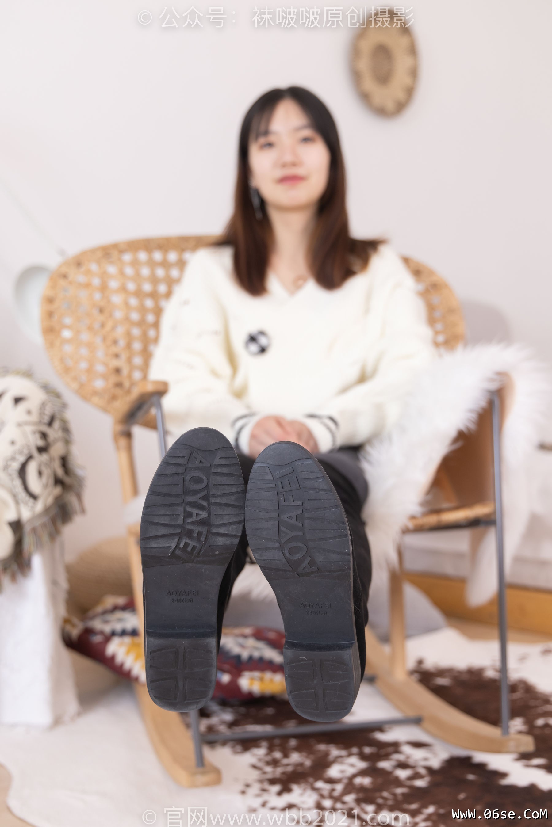 图片[57]-BoBoSocks袜啵啵 No.326 小甜豆 -长靴、油亮灰丝、裤里丝[155P]-六色网