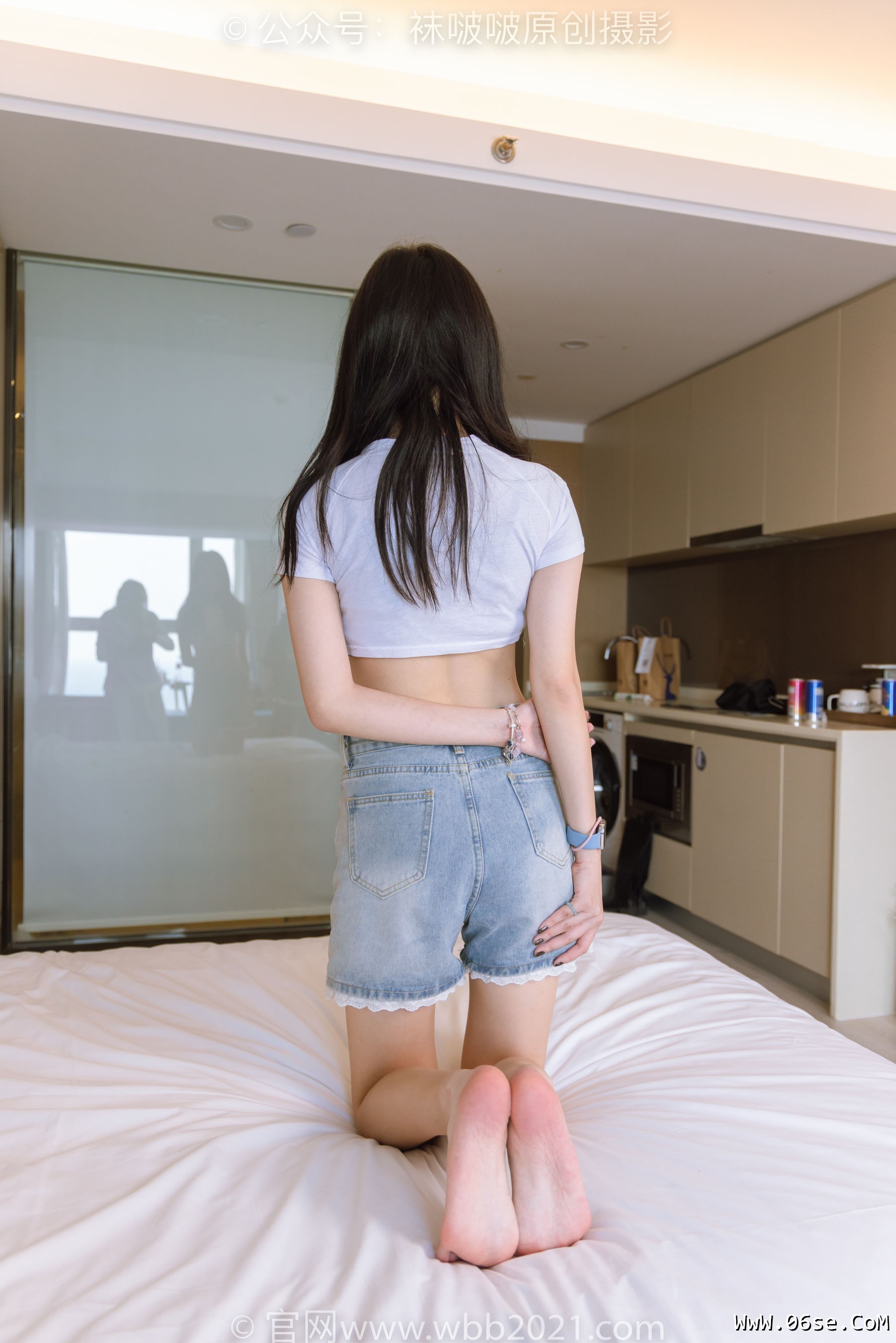 图片[91]-BoBoSocks袜啵啵 No.426 小甜豆 -高跟鞋、裸足、白棉袜[140P]-六色网