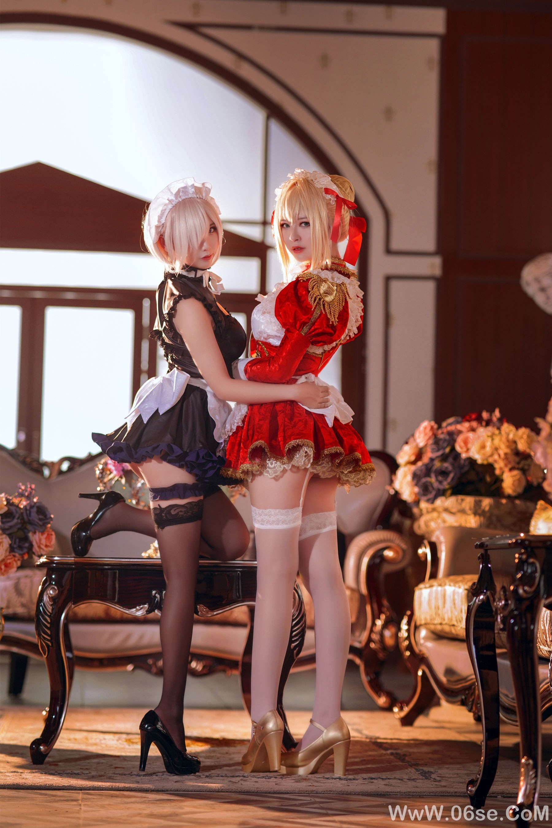 图片[7]-半半子&面饼仙儿 Claudius x Kyrielight Maid[22P]-六色网