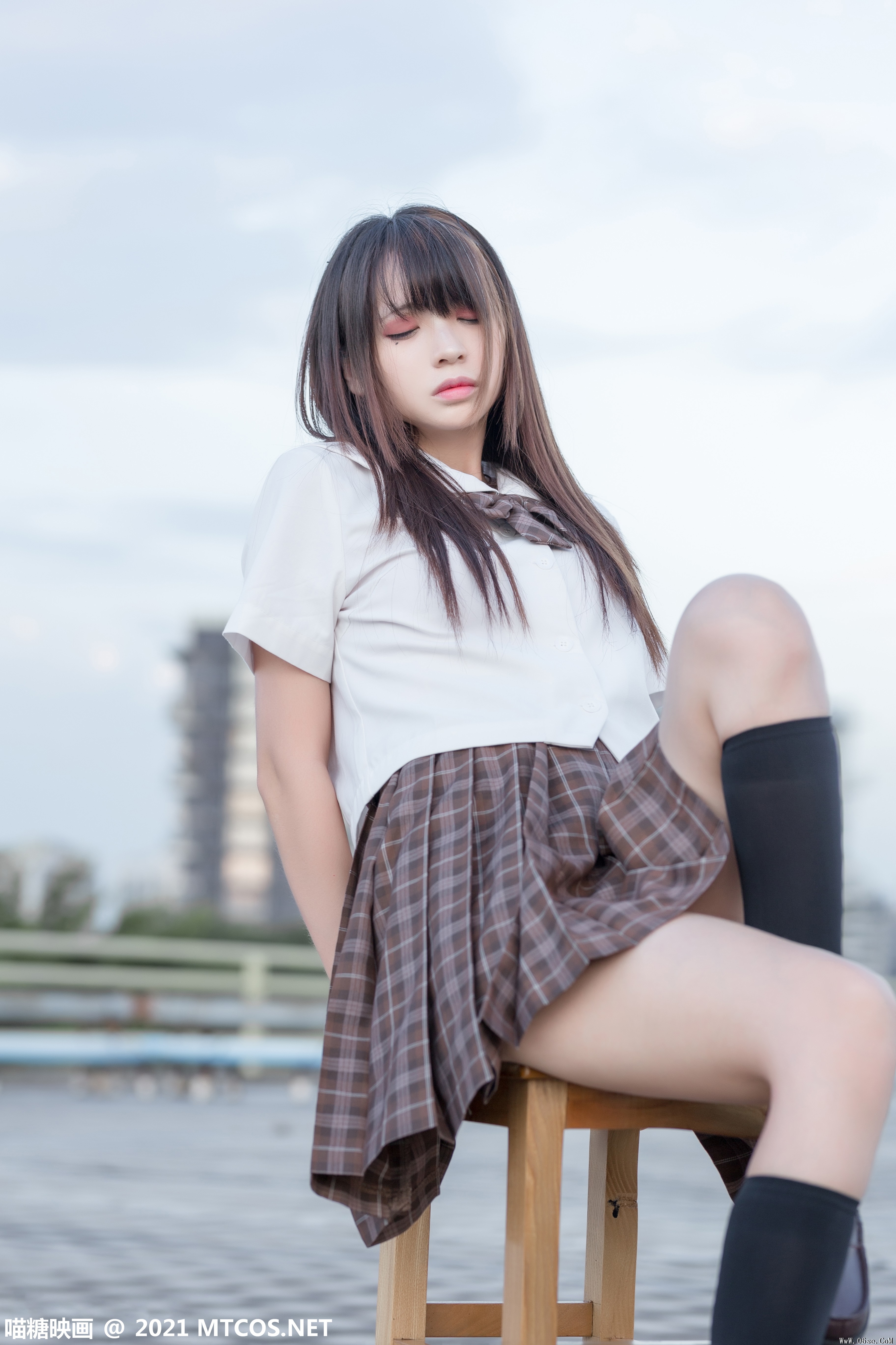 图片[21]-喵糖映画 VOL.375 忧郁少女[34P／358MB]-六色网