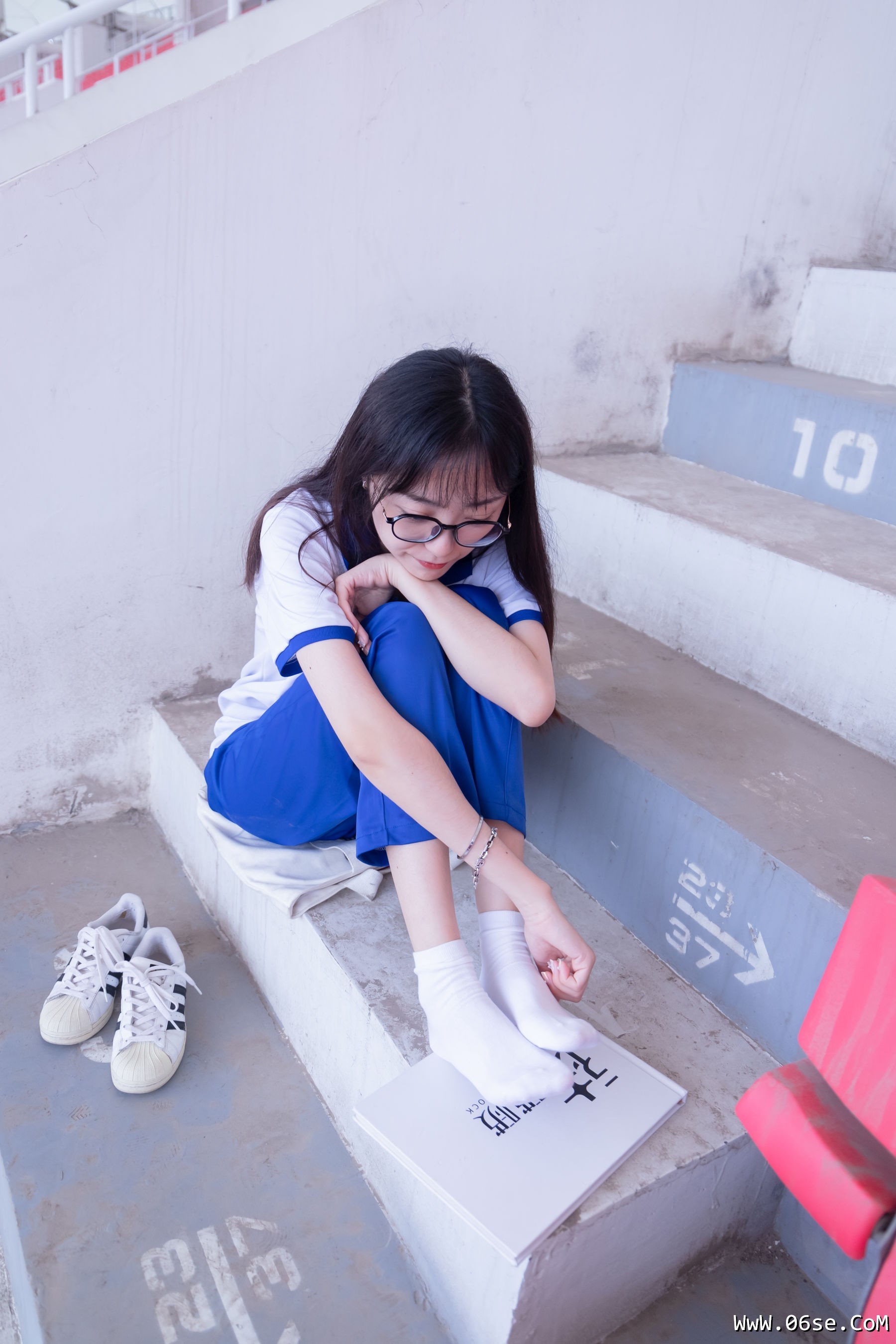 图片[71]-BoBoSocks袜啵啵 No.002 稚予-校服、贝壳头、白棉袜、裸足[139P]-六色网