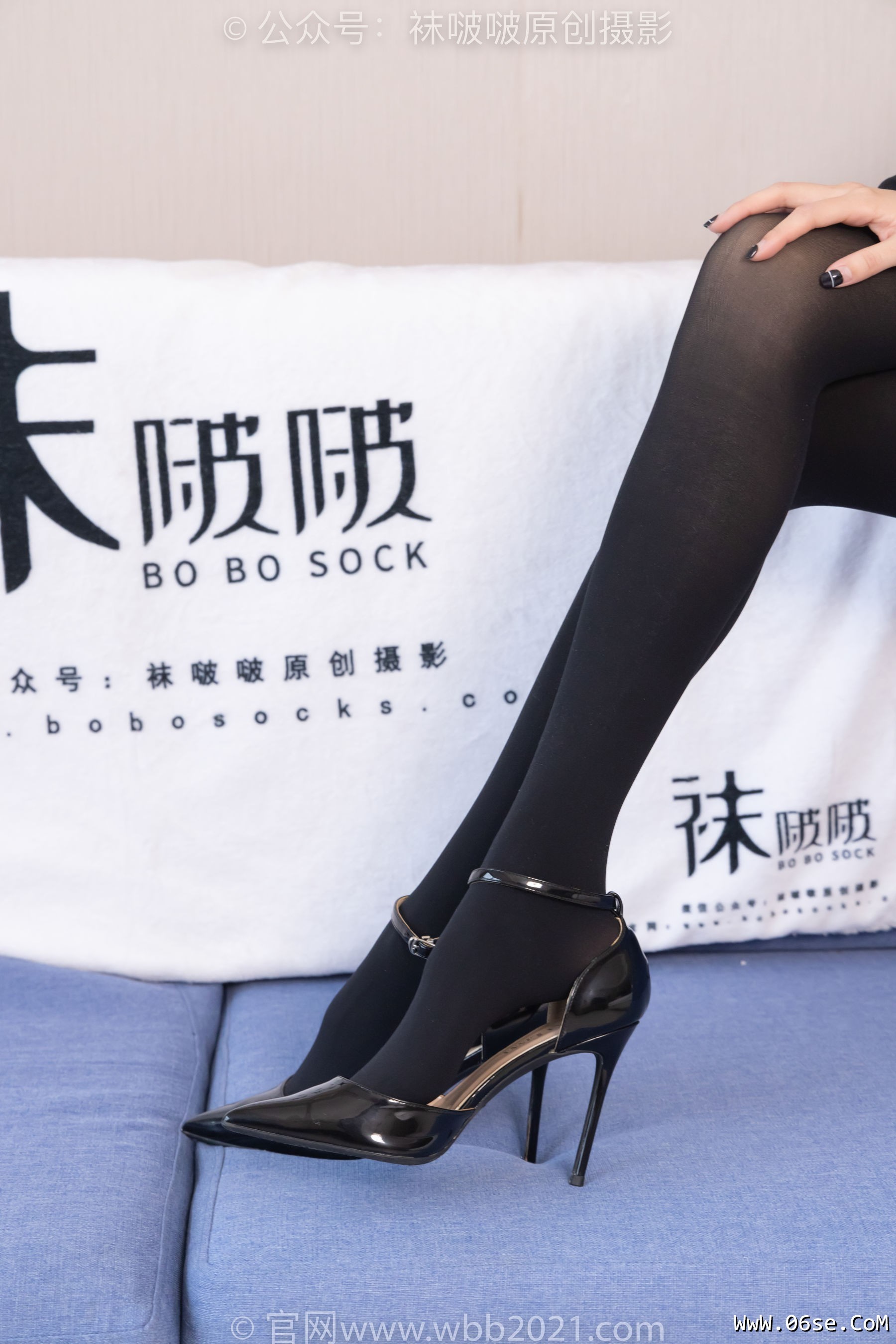 图片[13]-BoBoSocks袜啵啵 No.321 稚予 -高跟鞋、厚黑丝[150P]-六色网
