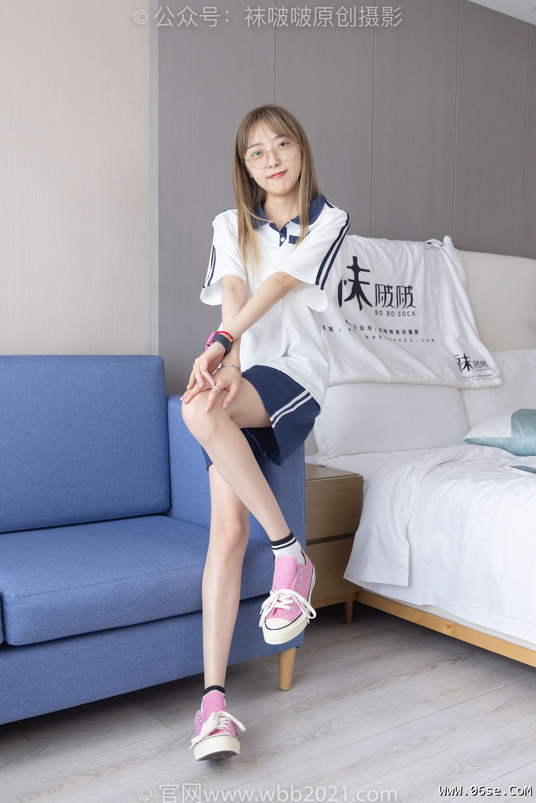 图片[123]-BoBoSocks袜啵啵 No.250 稚予 -板鞋、皮鞋、白棉袜、灰棉袜[144P]-六色网