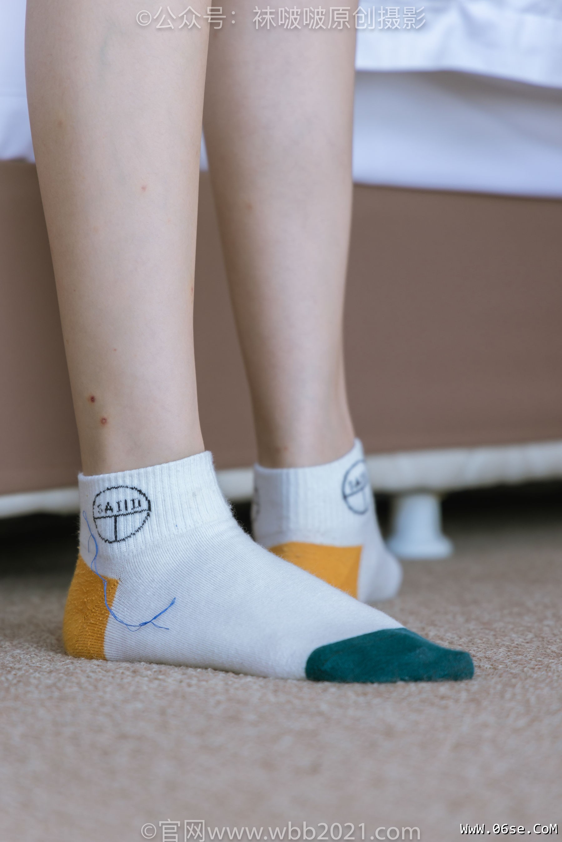 图片[104]-BoBoSocks袜啵啵 No.336 小甜豆 -校服、帆布鞋、白棉袜、裸足[140P]-六色网